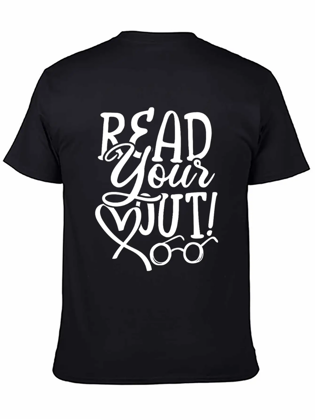 Read Your Heart Out Breathable Soft Cotton T-Shirt – Timeless Casual Look