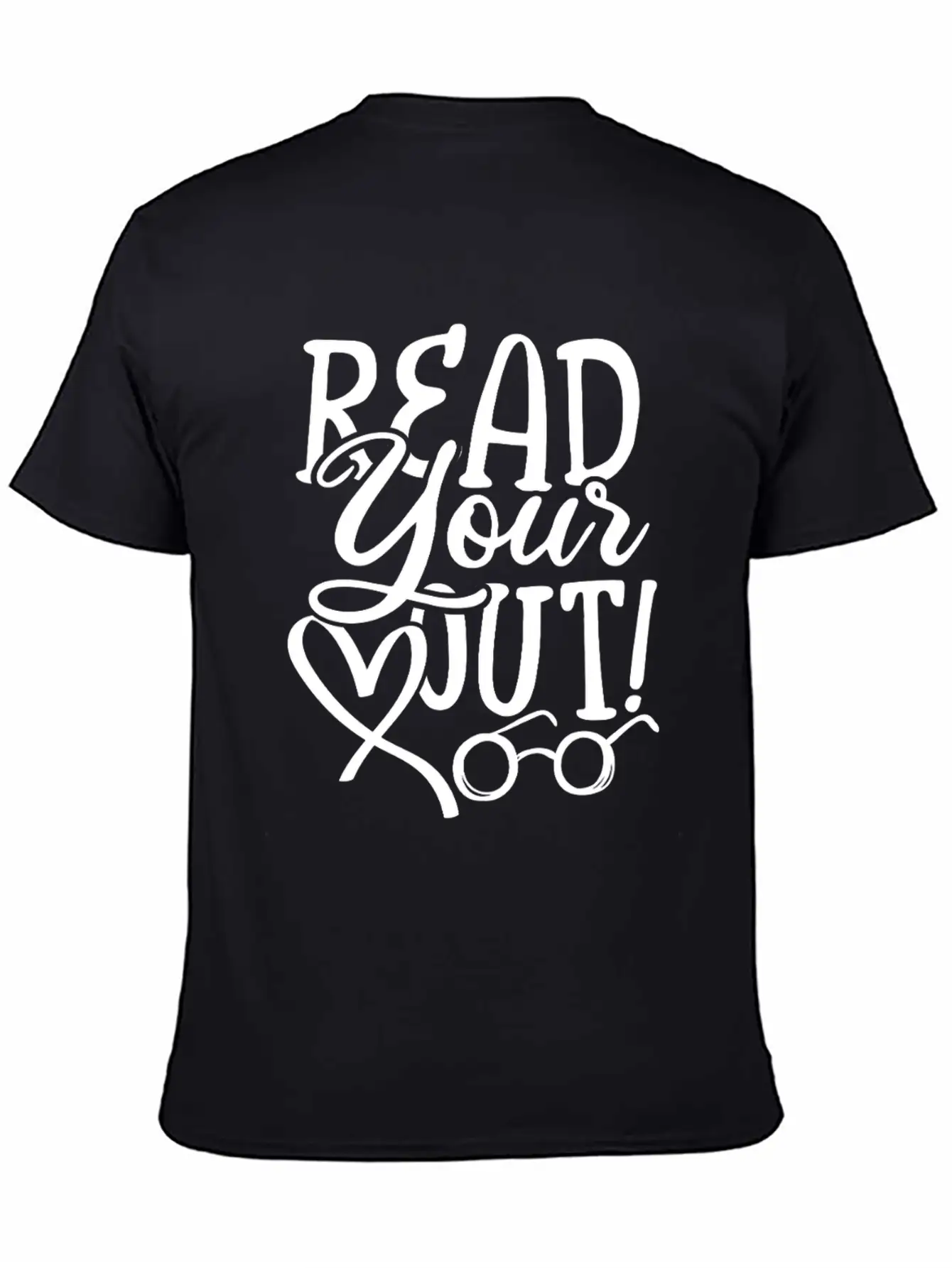 Read Your Heart Out Breathable Soft Cotton T-Shirt – Timeless Casual Look