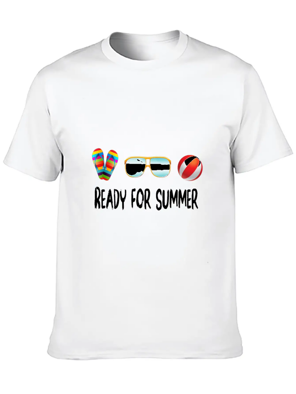 Ready For Summer - Summer Chilling - Beach Vibes Stylish Everyday T-Shirt – Unisex Basic Cotton Tee