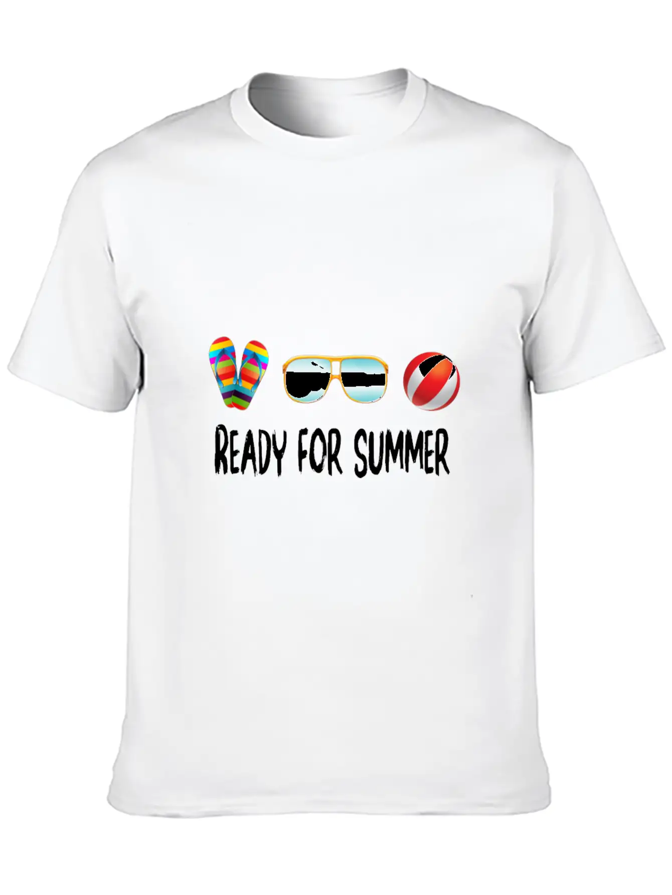 Ready For Summer - Summer Chilling - Beach Vibes Stylish Everyday T-Shirt – Unisex Basic Cotton Tee