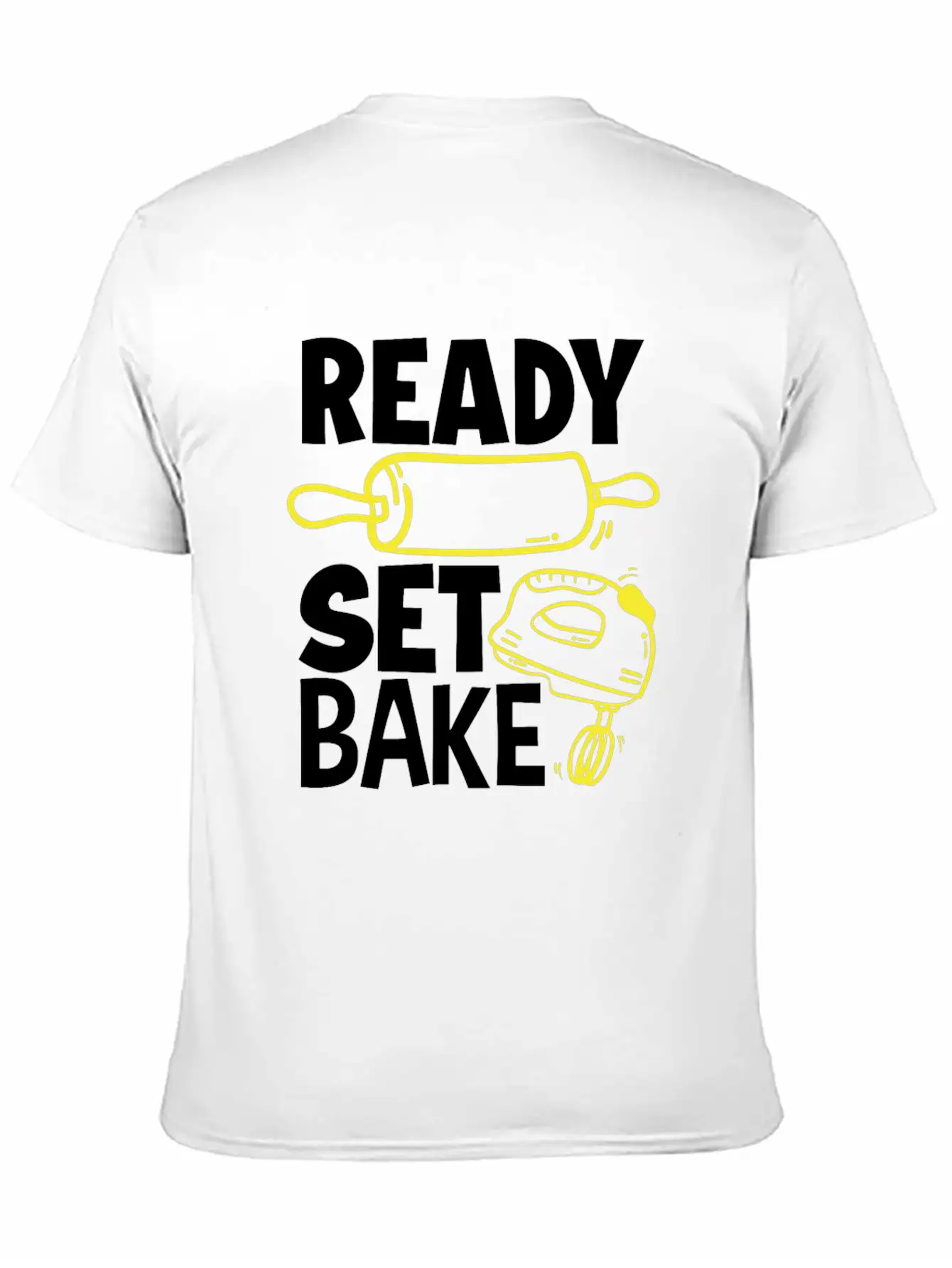 Ready Set Bake Baking Baker Gift Relaxed Everyday Tee – Lightweight And Durable Cotton