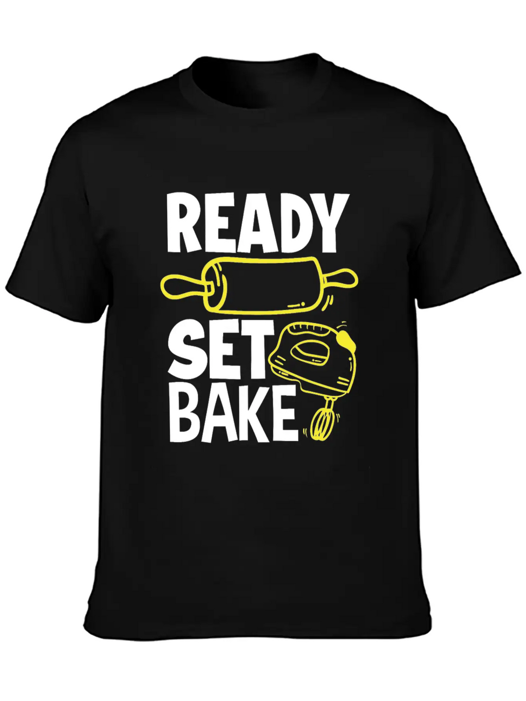 Ready Set Bake Baking Baker Gift Relaxed Everyday Tee – Lightweight And Durable Cotton