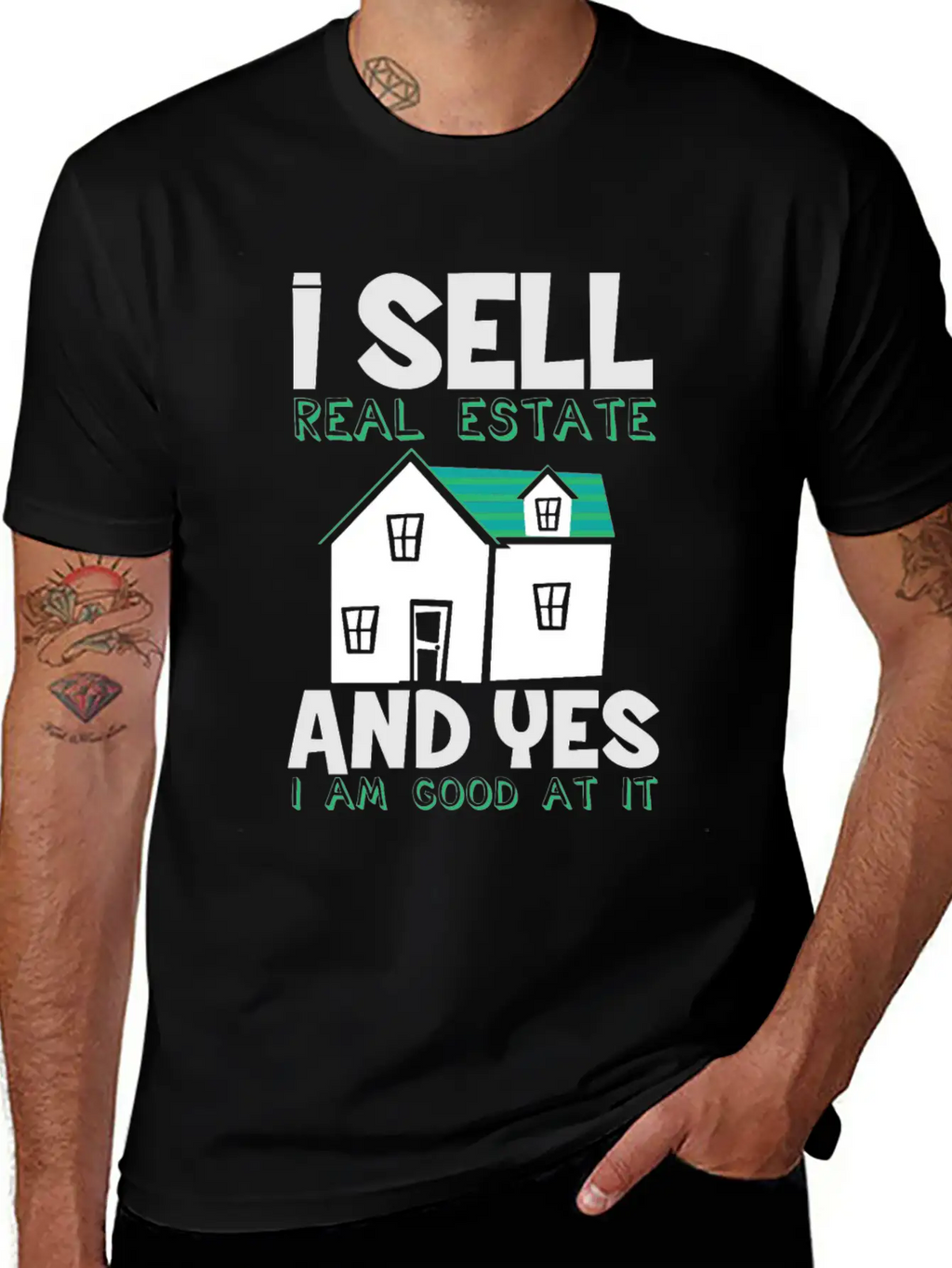 Real Estate Agent Estate Agent Real Estate Trading Stylish Everyday T-Shirt – Unisex Basic Cotton Tee