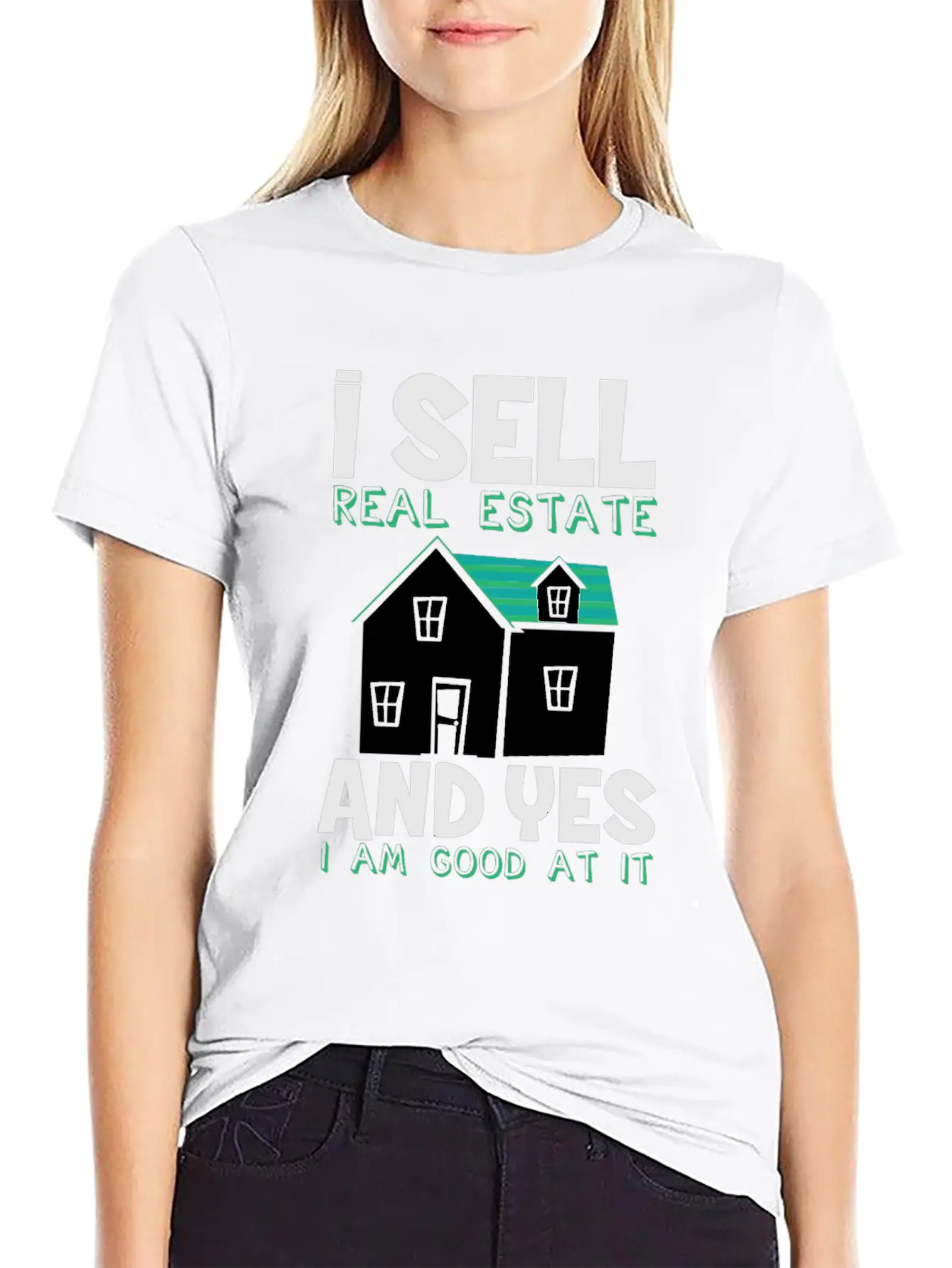 Real Estate Agent Estate Agent Real Estate Trading Stylish Everyday T-Shirt – Unisex Basic Cotton Tee