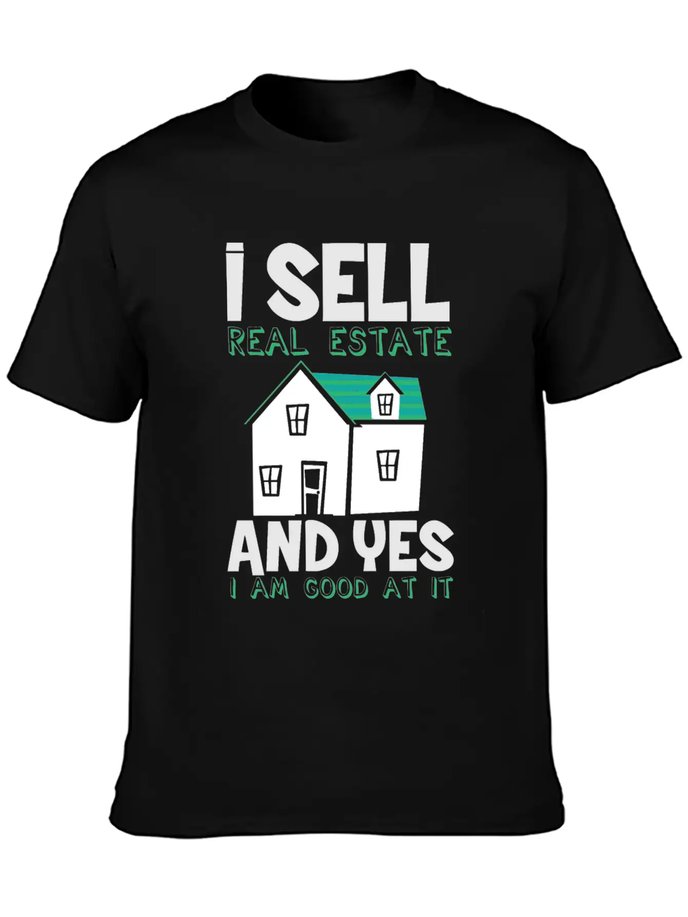 Real Estate Agent Estate Agent Real Estate Trading Stylish Everyday T-Shirt – Unisex Basic Cotton Tee