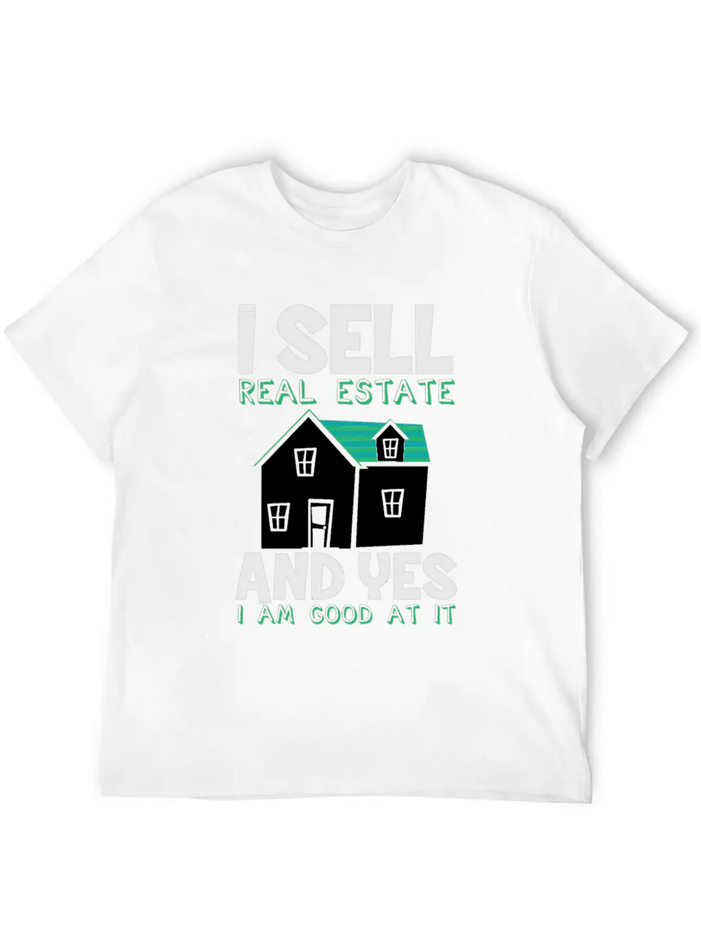 Real Estate Agent Estate Agent Real Estate Trading Stylish Everyday T-Shirt – Unisex Basic Cotton Tee