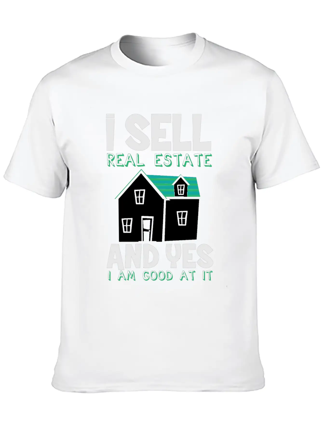 Real Estate Agent Estate Agent Real Estate Trading Stylish Everyday T-Shirt – Unisex Basic Cotton Tee