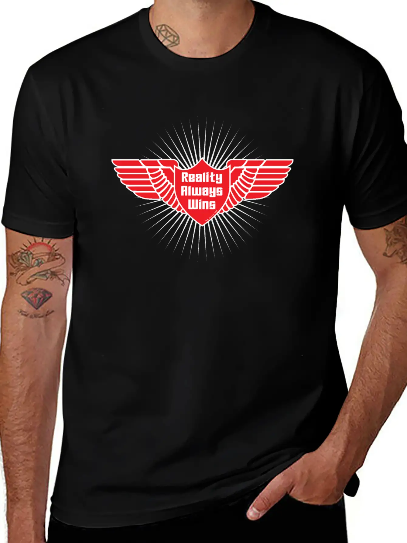 Reality Always Wins Classic Cotton Tee – Unisex Comfort For Any Season