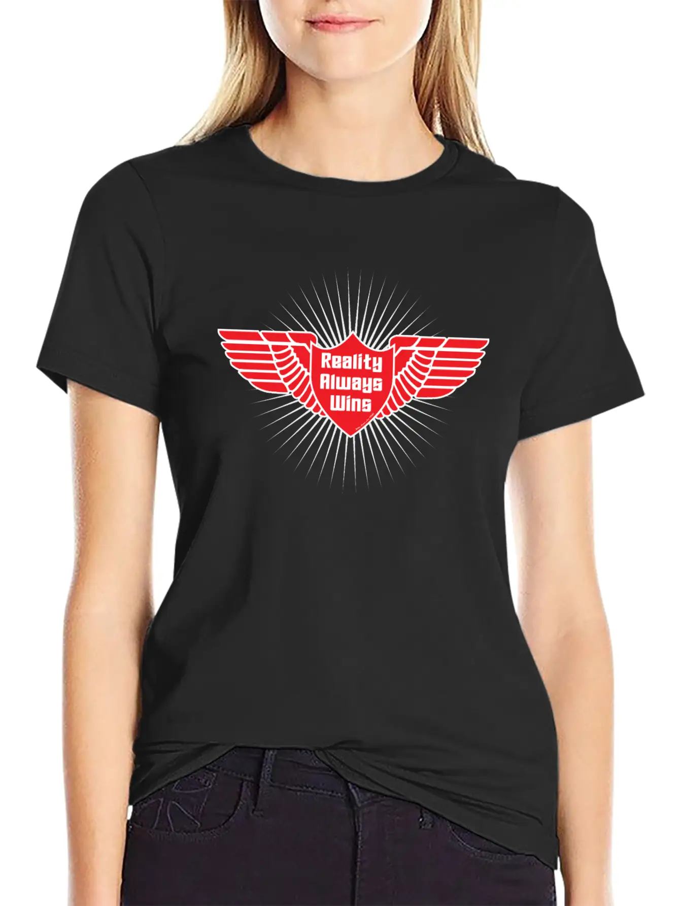 Reality Always Wins Classic Cotton Tee – Unisex Comfort For Any Season