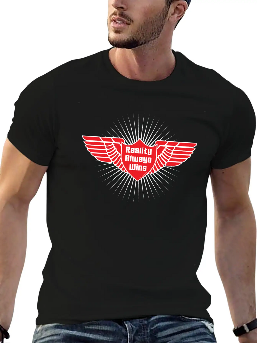 Reality Always Wins Classic Cotton Tee – Unisex Comfort For Any Season