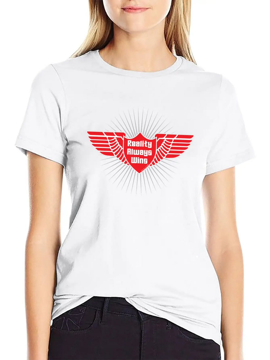 Reality Always Wins Classic Cotton Tee – Unisex Comfort For Any Season