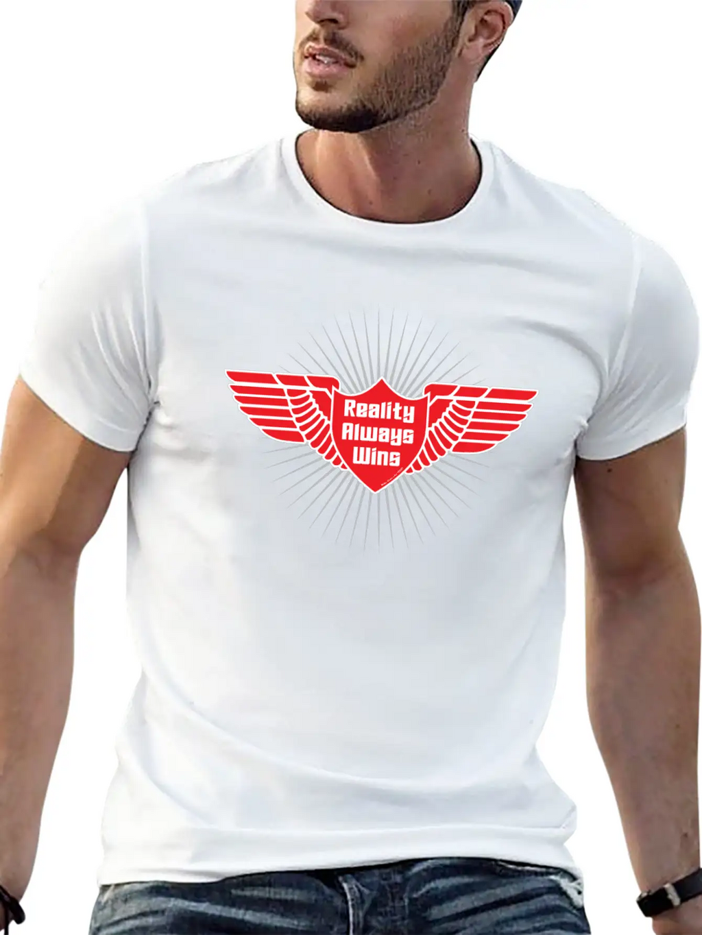 Reality Always Wins Classic Cotton Tee – Unisex Comfort For Any Season