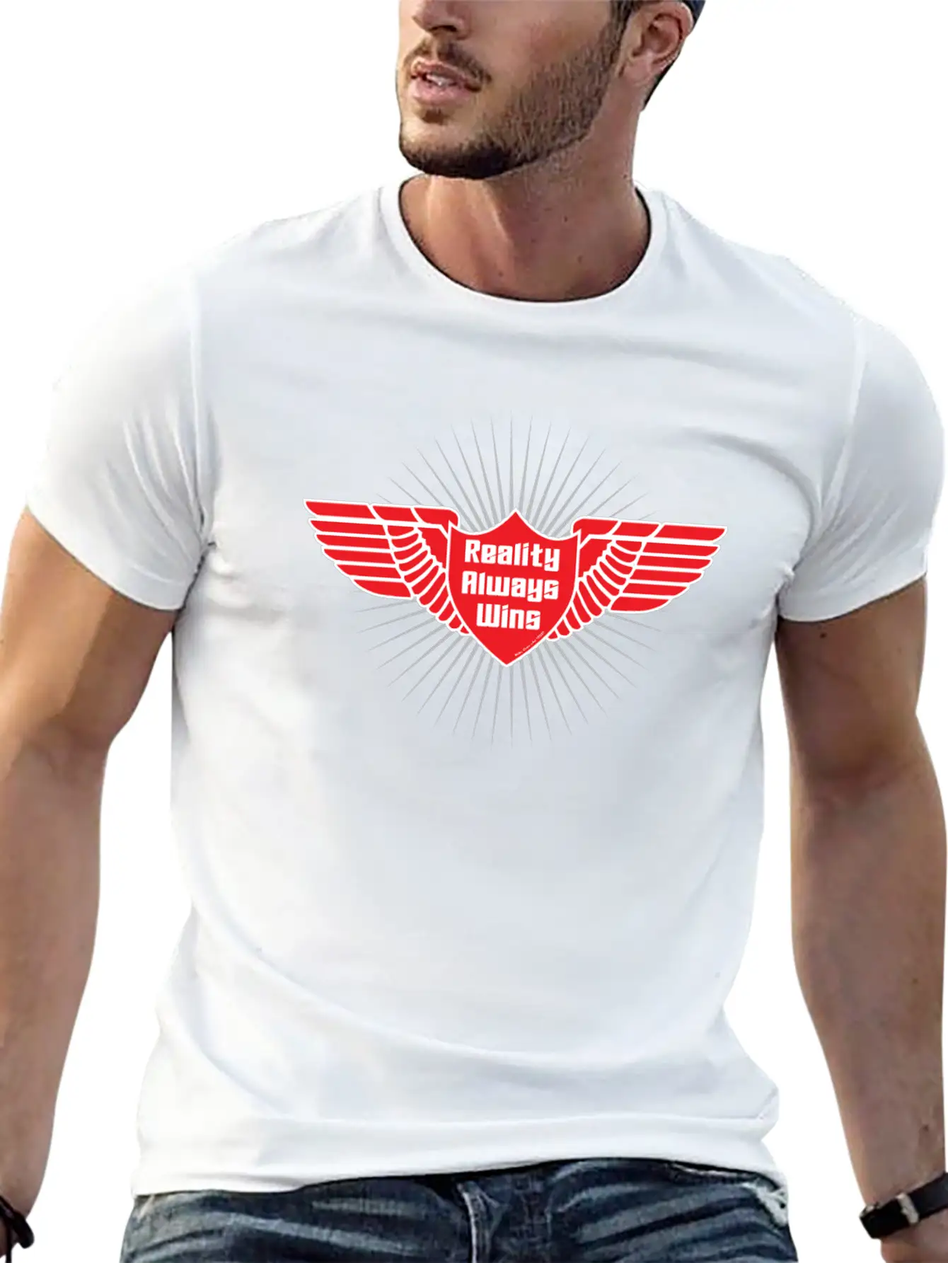Reality Always Wins Classic Cotton Tee – Unisex Comfort For Any Season
