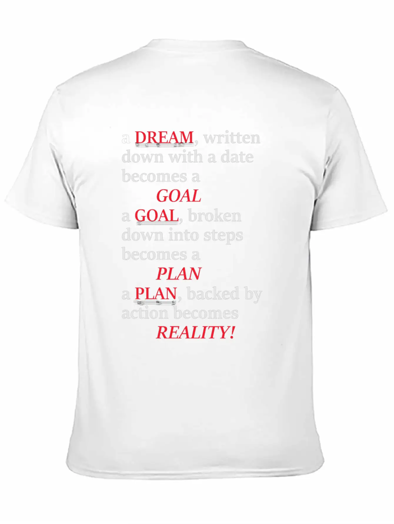 REALITY Essential Cotton Tee For Daily Outfits – Unisex Style