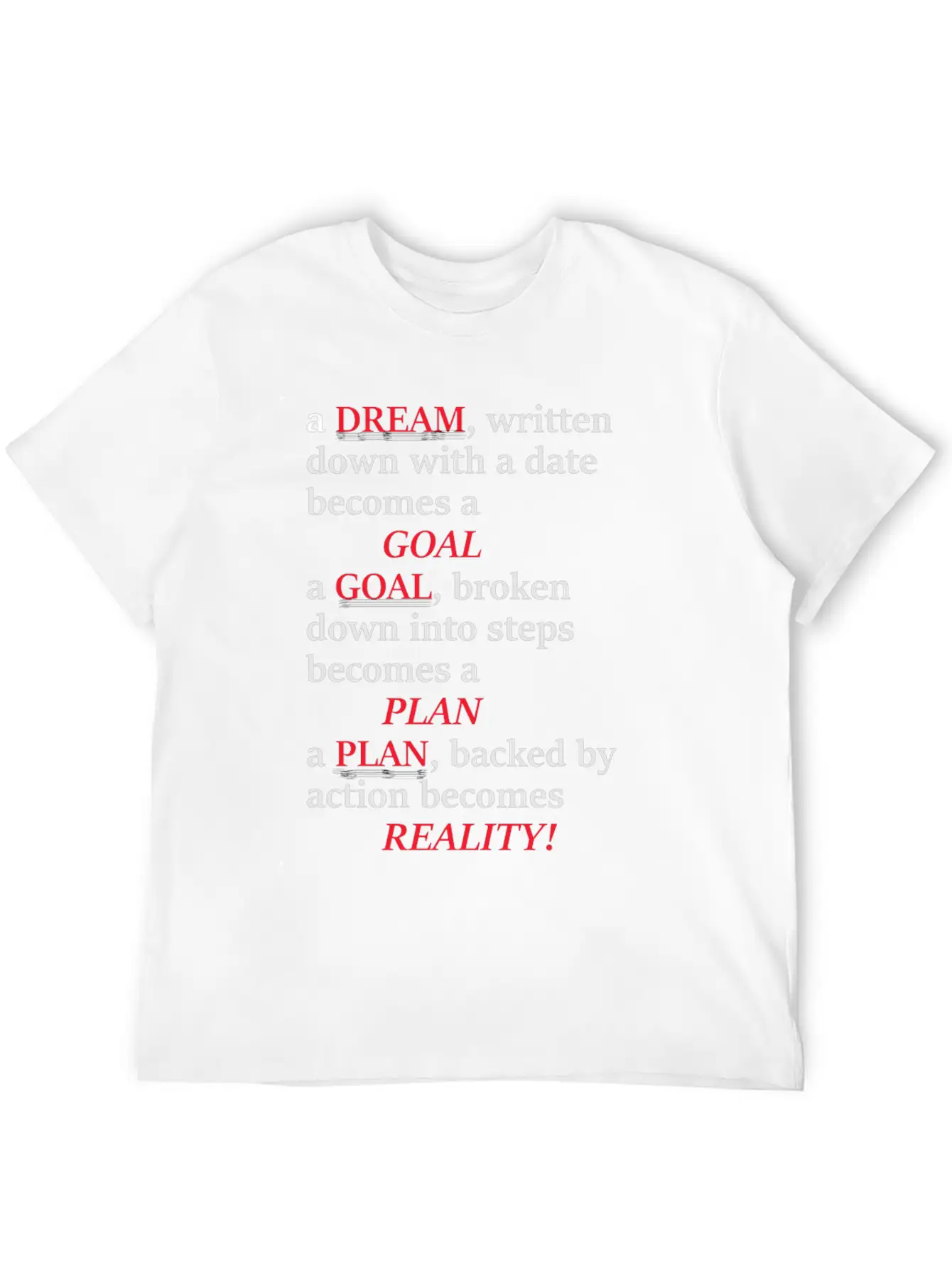 REALITY Essential Cotton Tee For Daily Outfits – Unisex Style