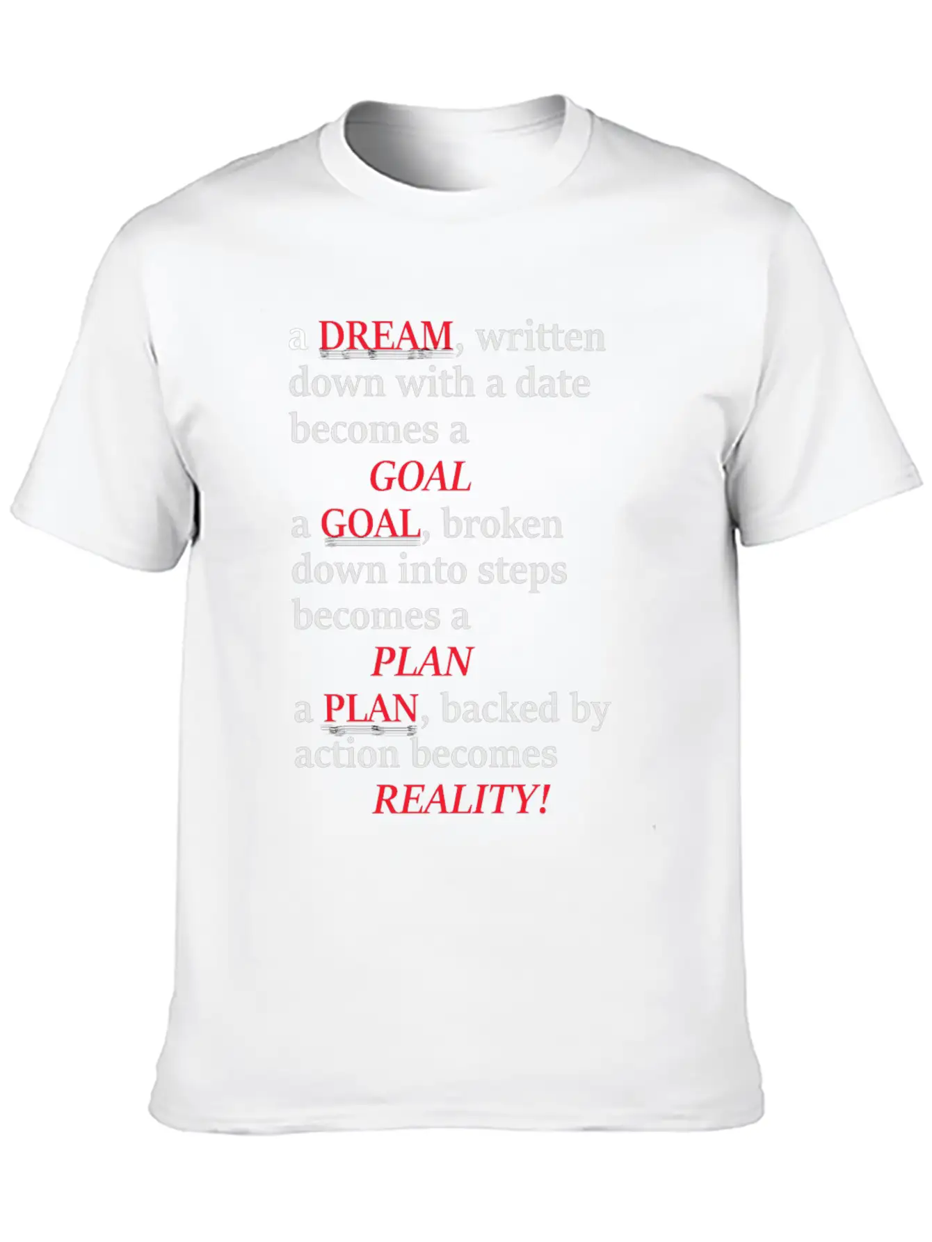 REALITY Essential Cotton Tee For Daily Outfits – Unisex Style
