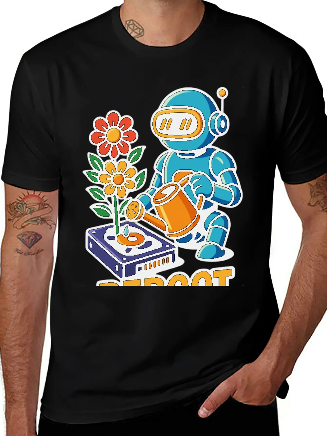 REBOOT NATURE Classic Cotton Tee – Unisex Comfort For Any Season