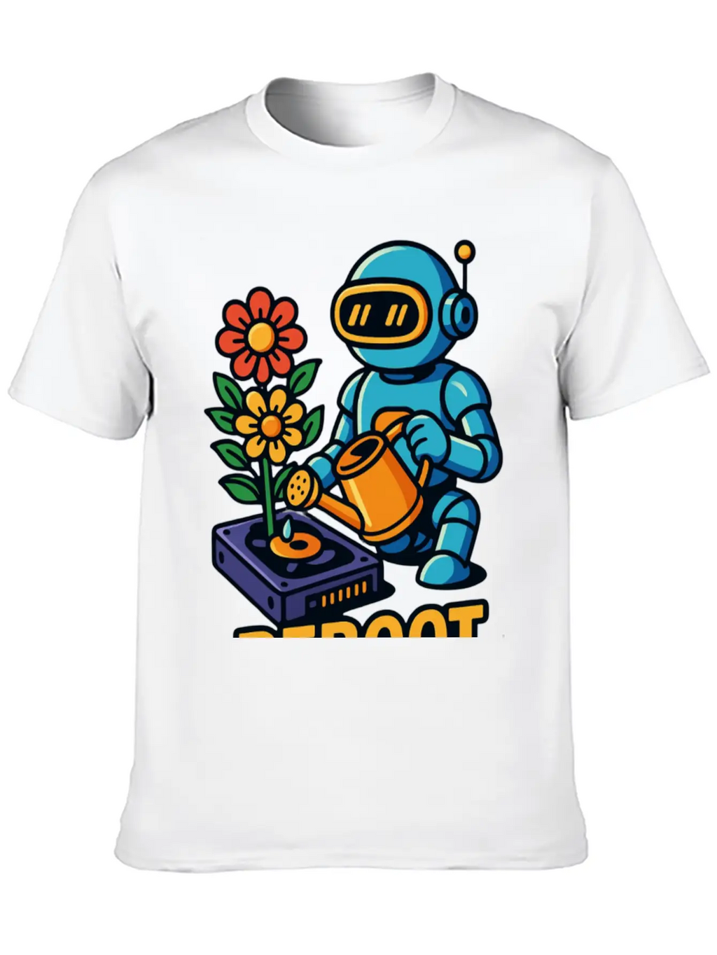 REBOOT NATURE Classic Cotton Tee – Unisex Comfort For Any Season