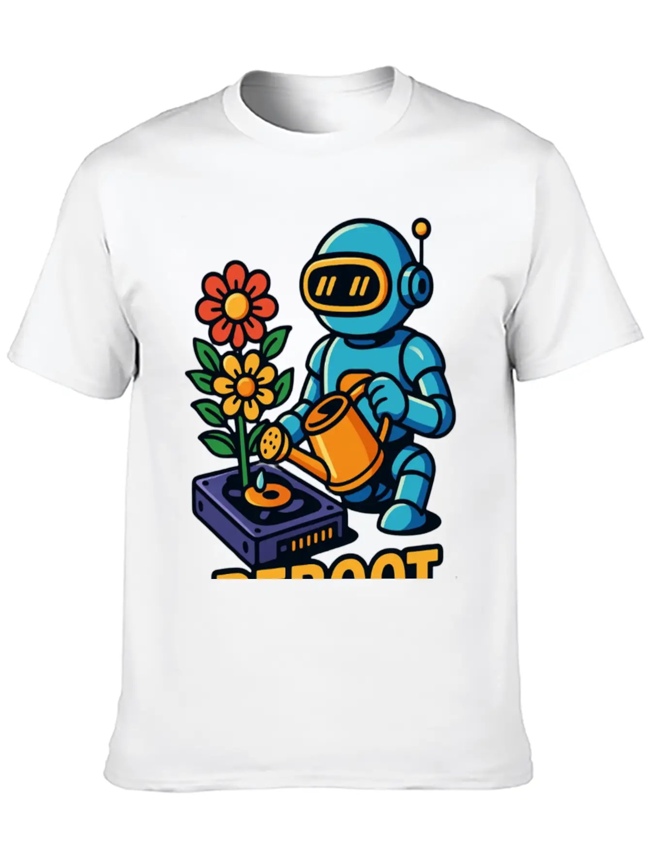 REBOOT NATURE Classic Cotton Tee – Unisex Comfort For Any Season