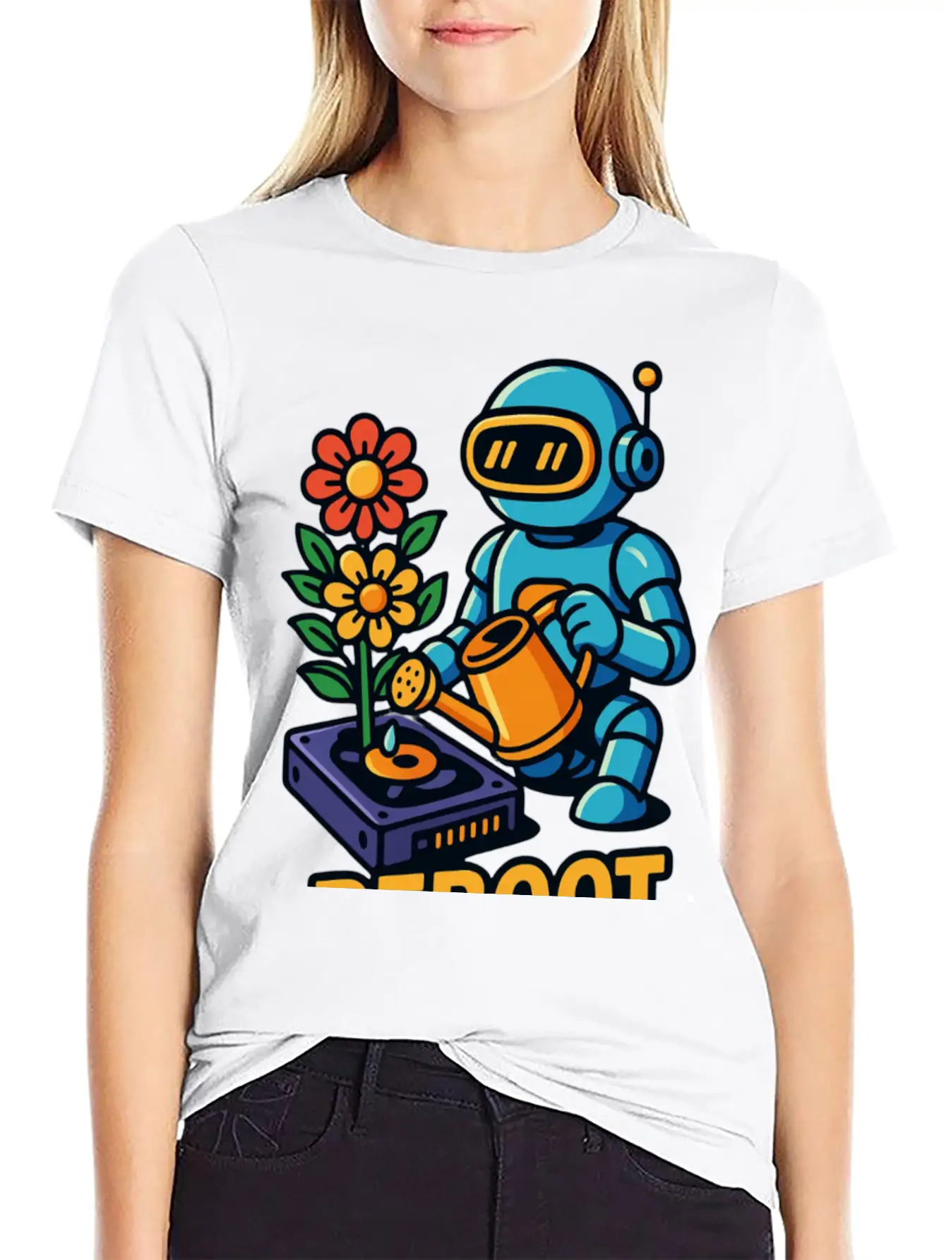 REBOOT NATURE Classic Cotton Tee – Unisex Comfort For Any Season