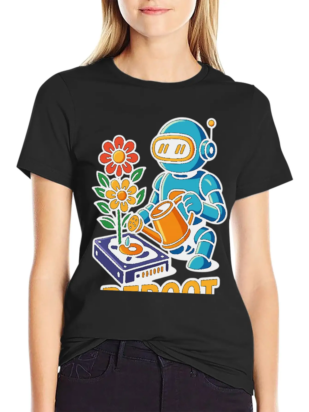 REBOOT NATURE Classic Cotton Tee – Unisex Comfort For Any Season