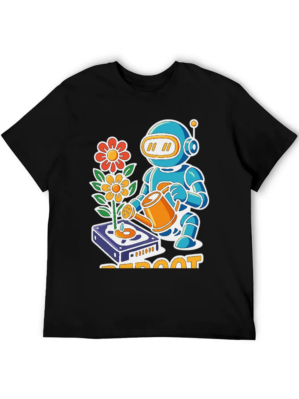 REBOOT NATURE Classic Cotton Tee – Unisex Comfort For Any Season