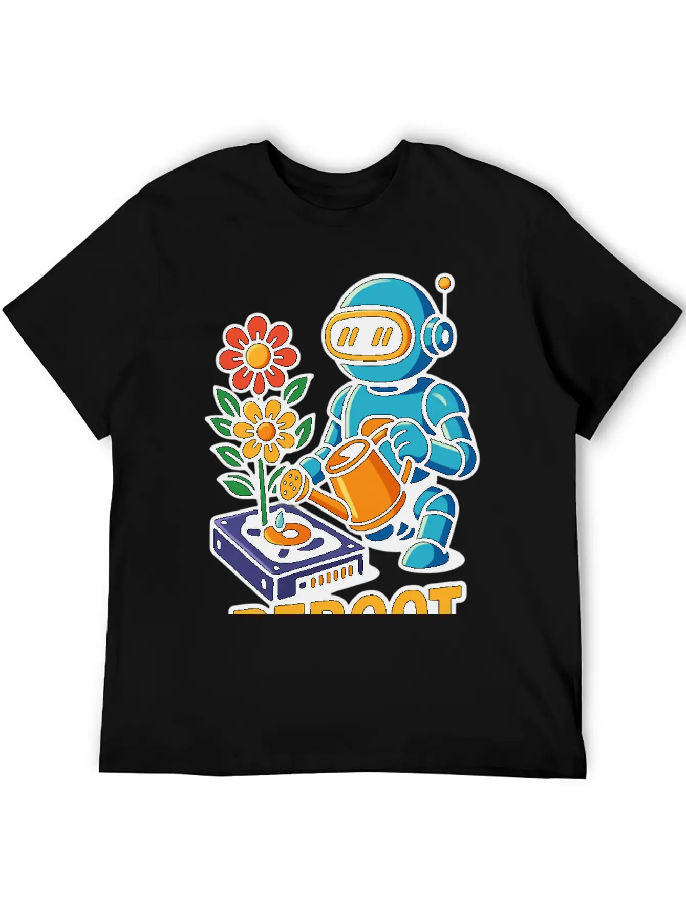 REBOOT NATURE Classic Cotton Tee – Unisex Comfort For Any Season