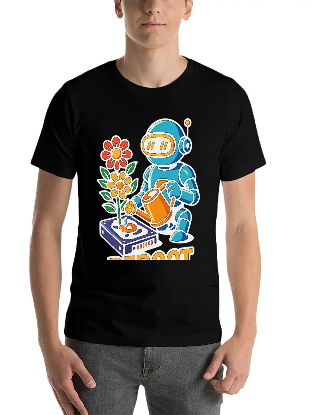 REBOOT NATURE Classic Cotton Tee – Unisex Comfort For Any Season