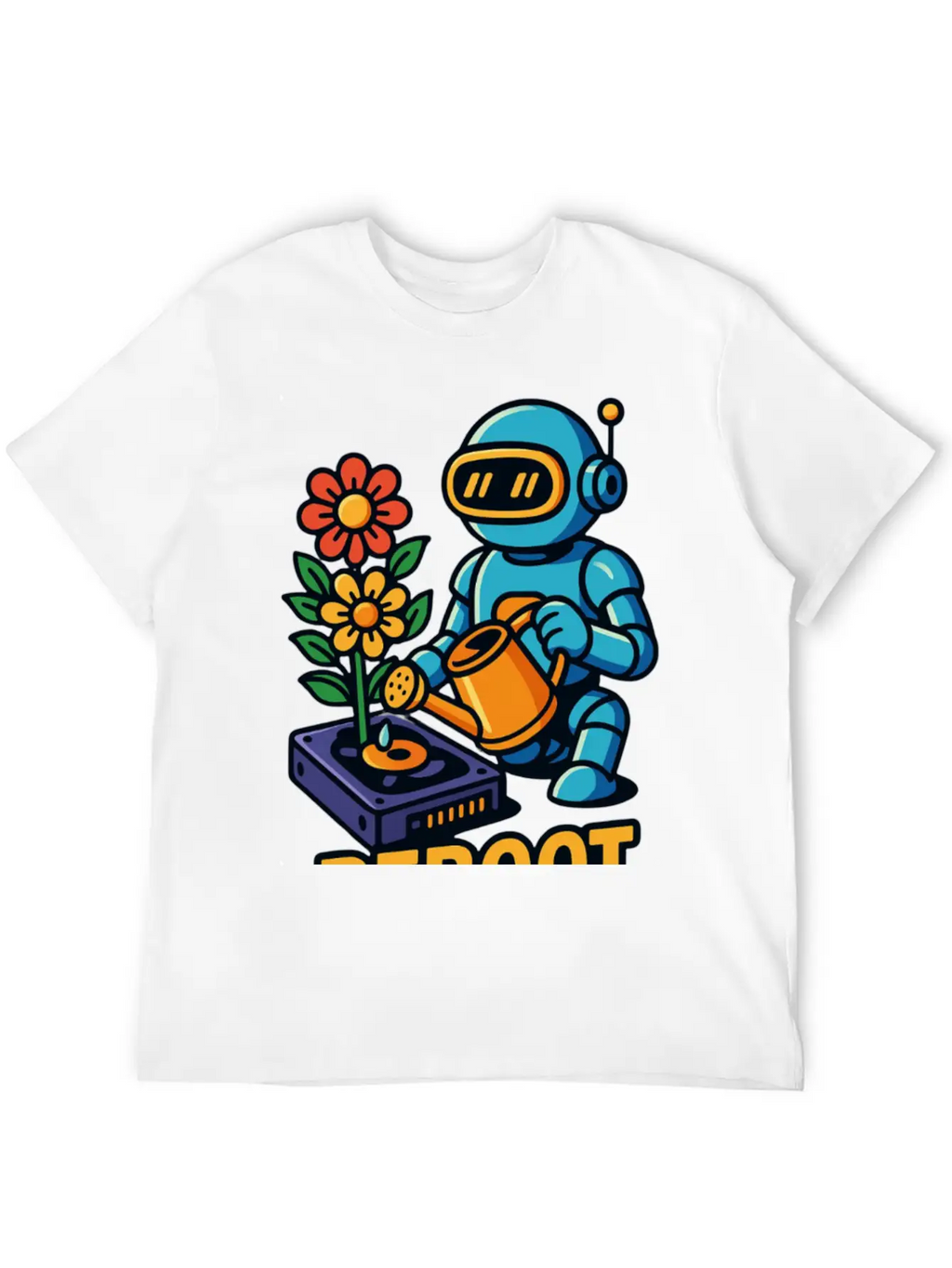 REBOOT NATURE Classic Cotton Tee – Unisex Comfort For Any Season