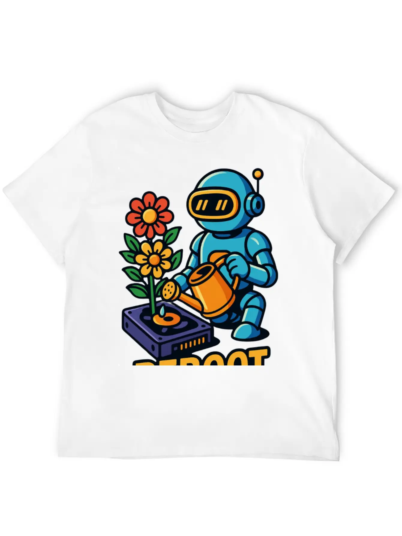 REBOOT NATURE Classic Cotton Tee – Unisex Comfort For Any Season