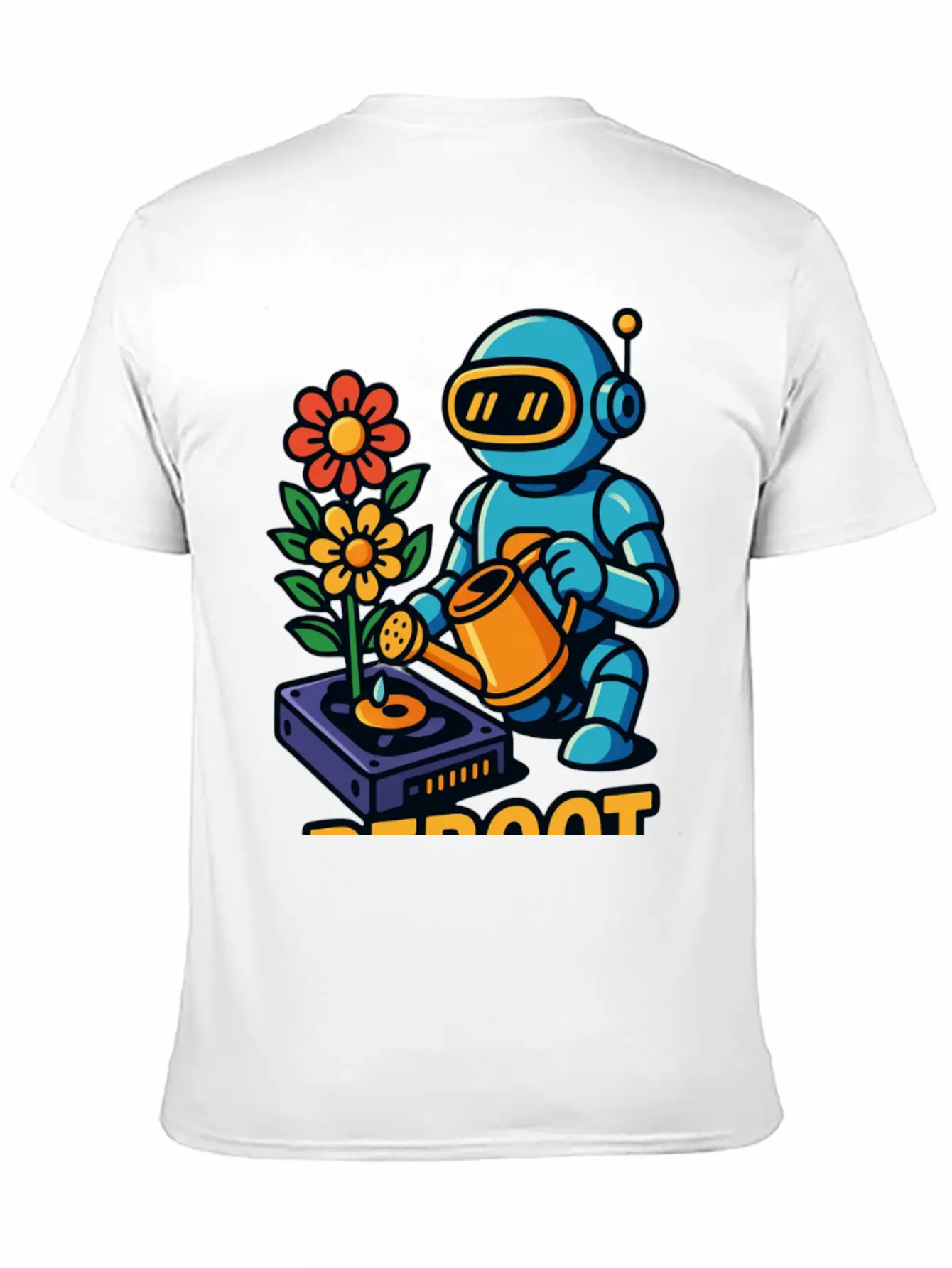 REBOOT NATURE Classic Cotton Tee – Unisex Comfort For Any Season