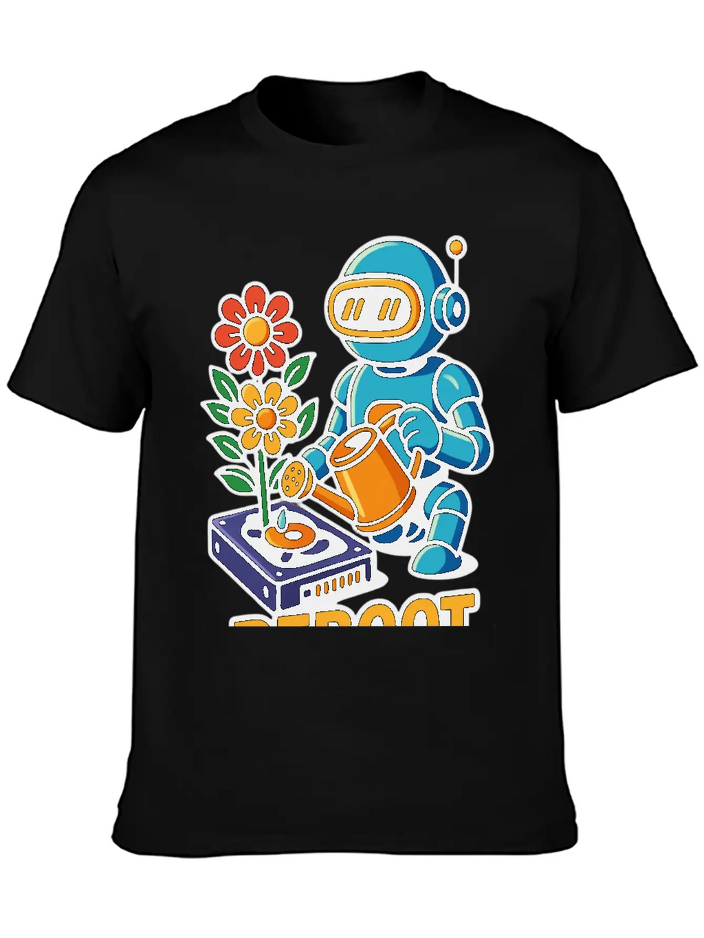 REBOOT NATURE Classic Cotton Tee – Unisex Comfort For Any Season