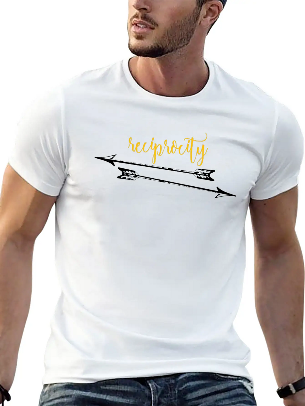 Reciprocity (Be Mindful) Stylish Everyday T-Shirt – Unisex Basic Cotton Tee