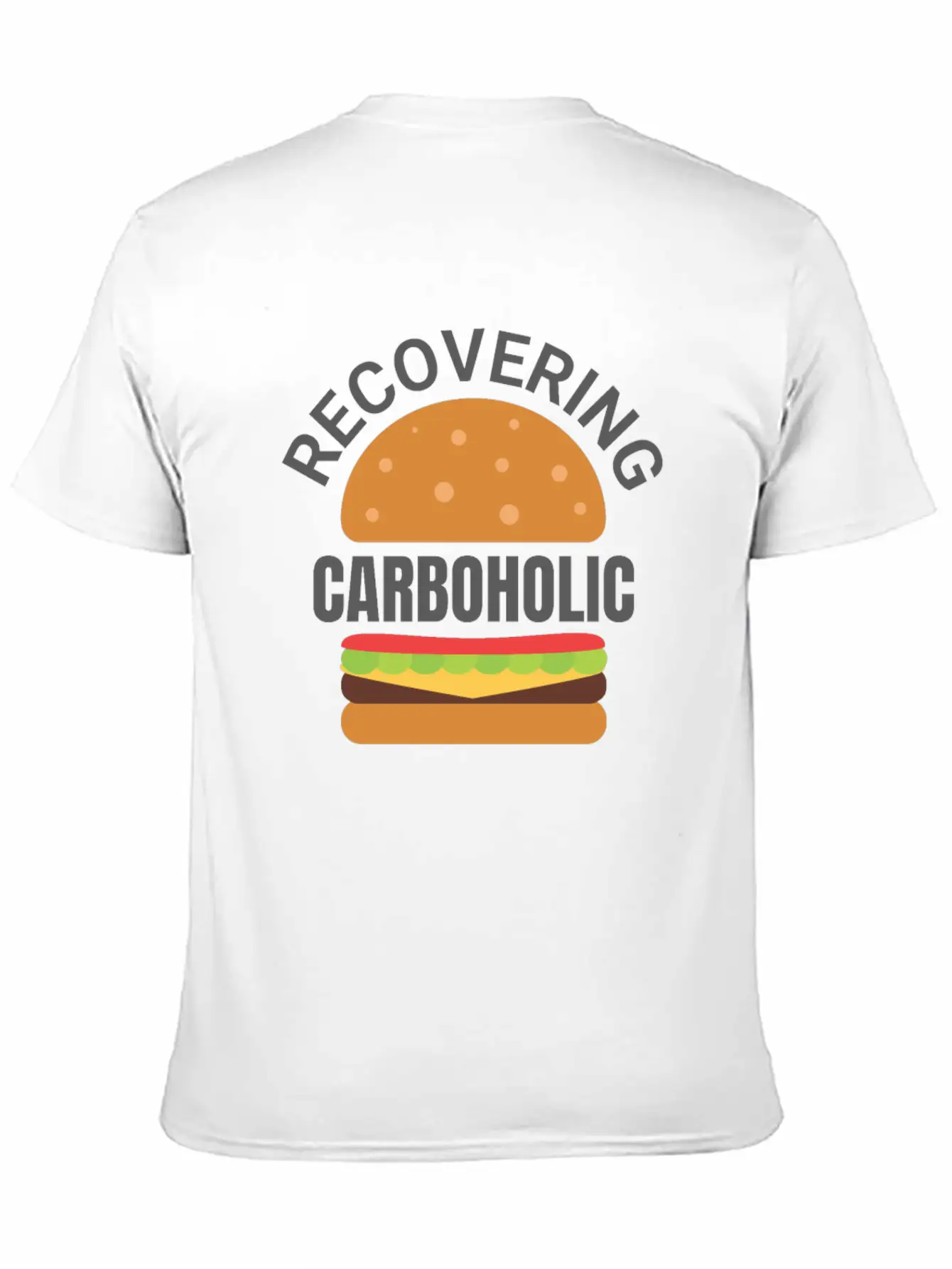 Recovering Carboholic Funny LowCarb Keto Diet Gift Breathable Soft Cotton T-Shirt – Timeless Casual Look