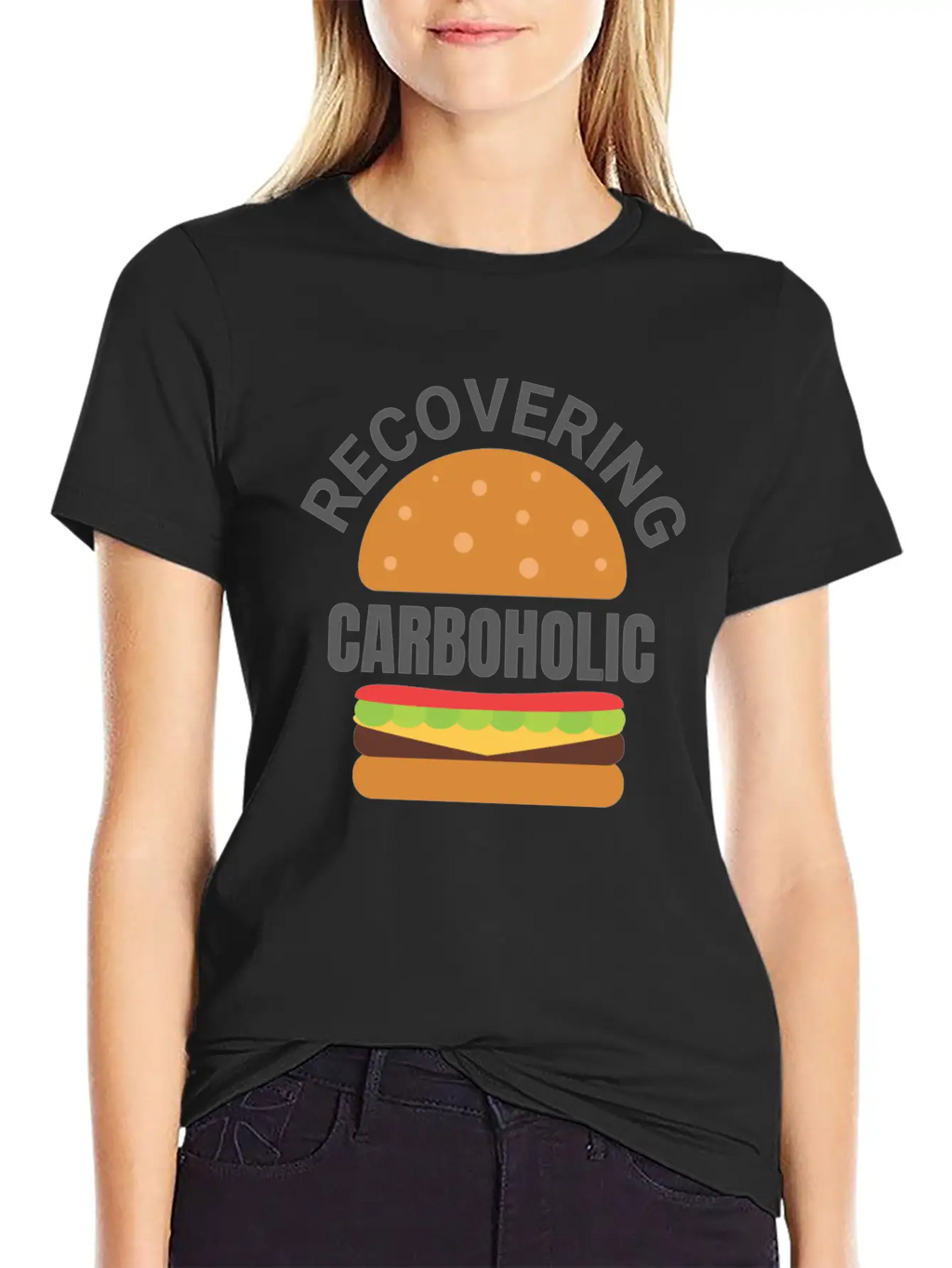 Recovering Carboholic Funny LowCarb Keto Diet Gift Breathable Soft Cotton T-Shirt – Timeless Casual Look