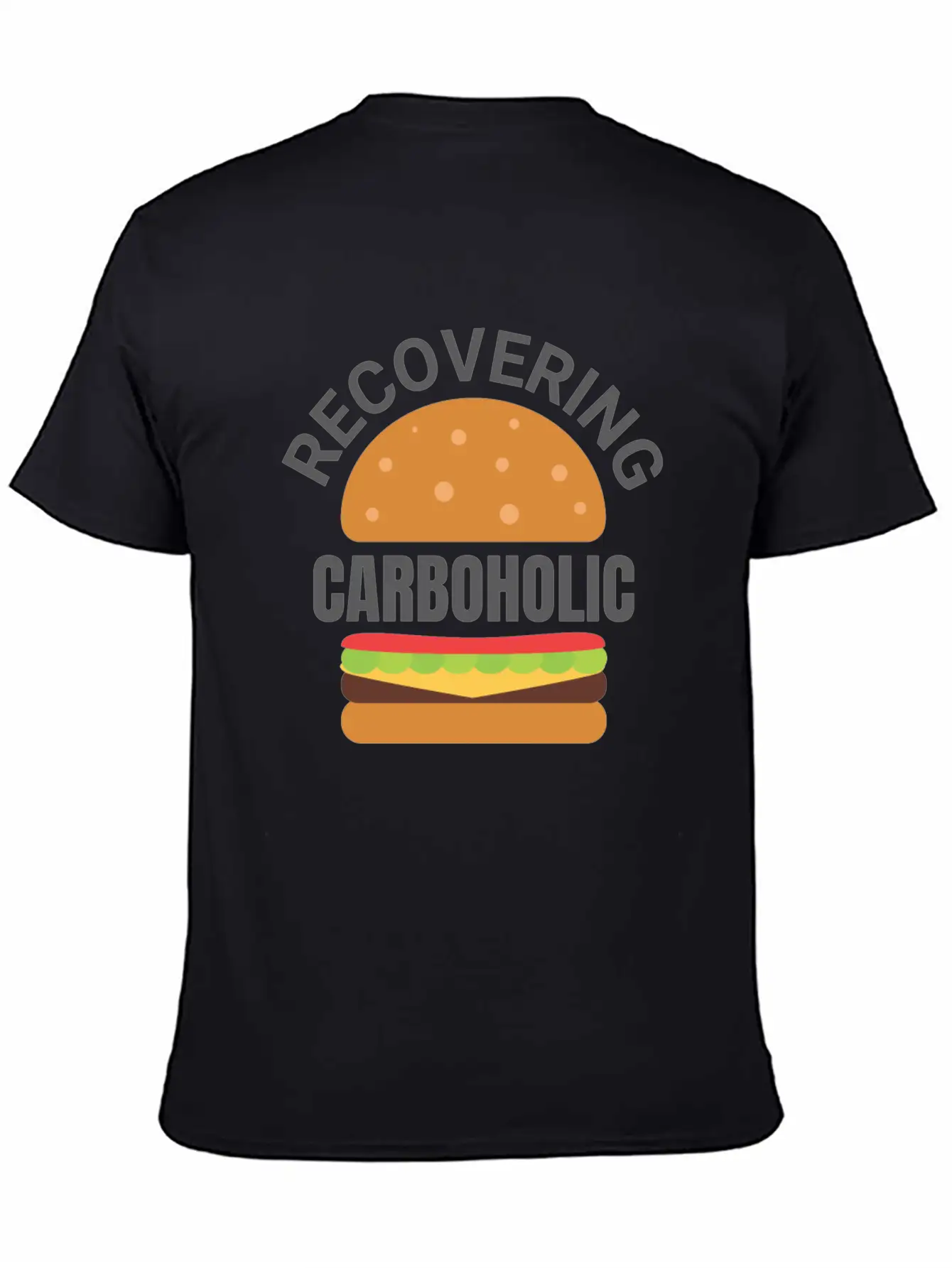 Recovering Carboholic Funny LowCarb Keto Diet Gift Breathable Soft Cotton T-Shirt – Timeless Casual Look