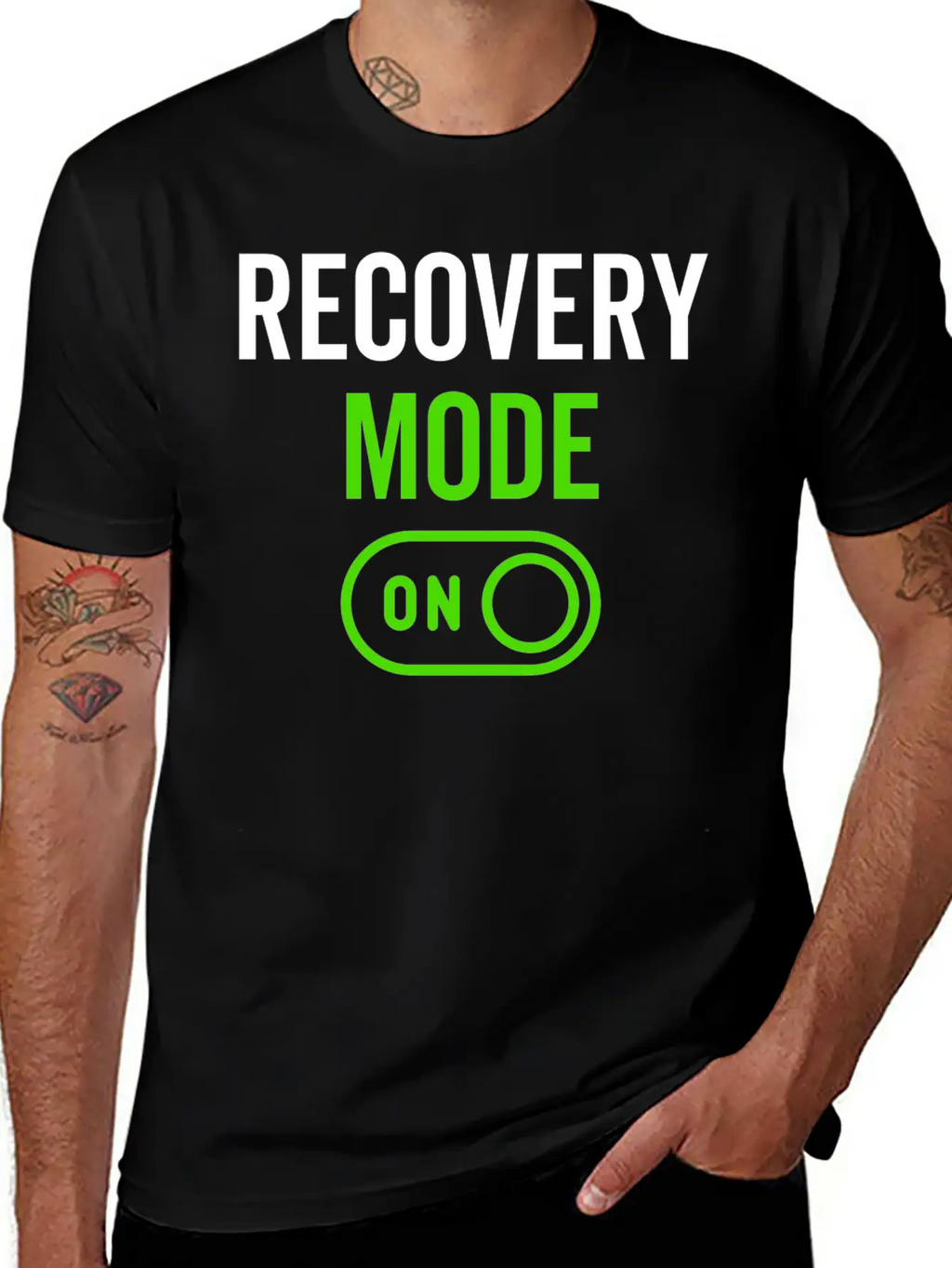 Recovery Mode On Relaxed Everyday Tee – Lightweight And Durable Cotton
