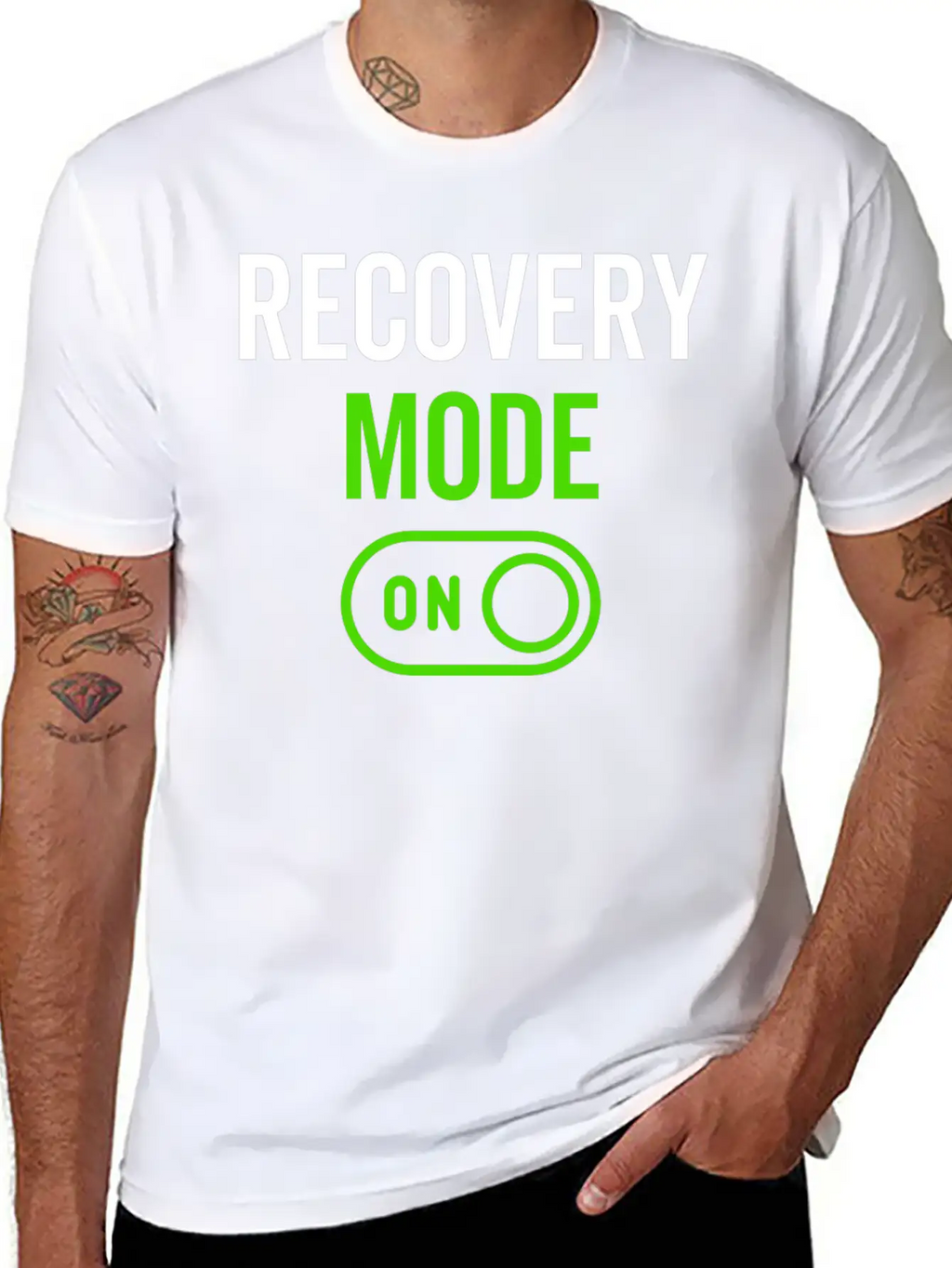 Recovery Mode On Relaxed Everyday Tee – Lightweight And Durable Cotton