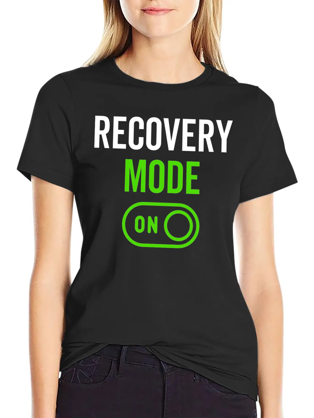 Recovery Mode On Relaxed Everyday Tee – Lightweight And Durable Cotton