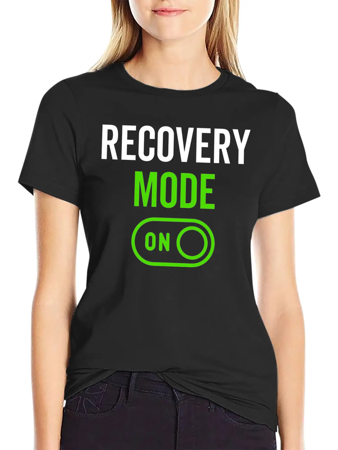 Recovery Mode On Relaxed Everyday Tee – Lightweight And Durable Cotton