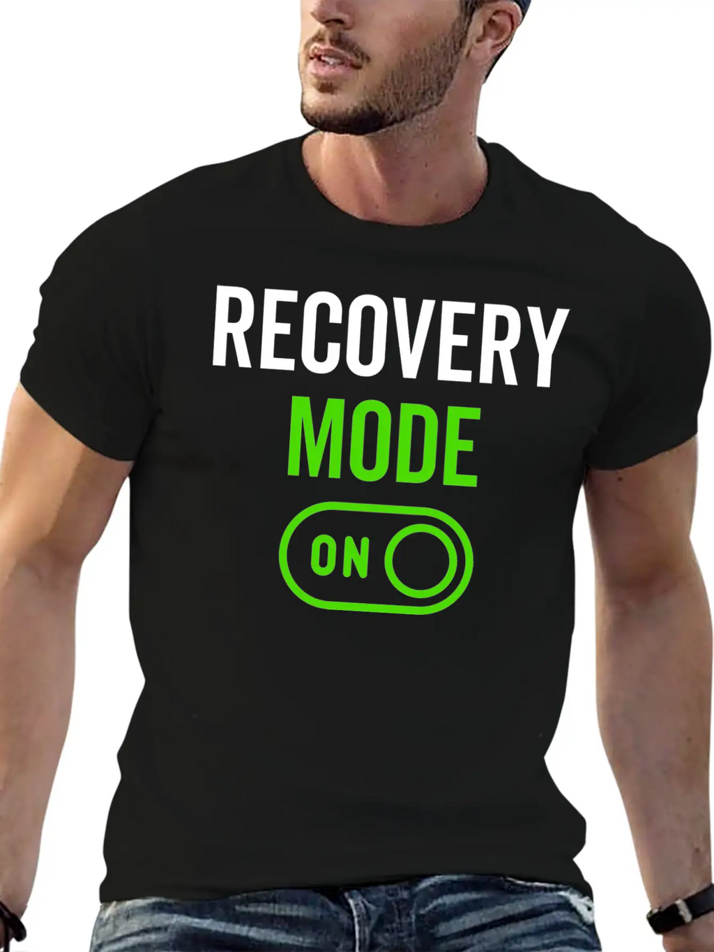 Recovery Mode On Relaxed Everyday Tee – Lightweight And Durable Cotton