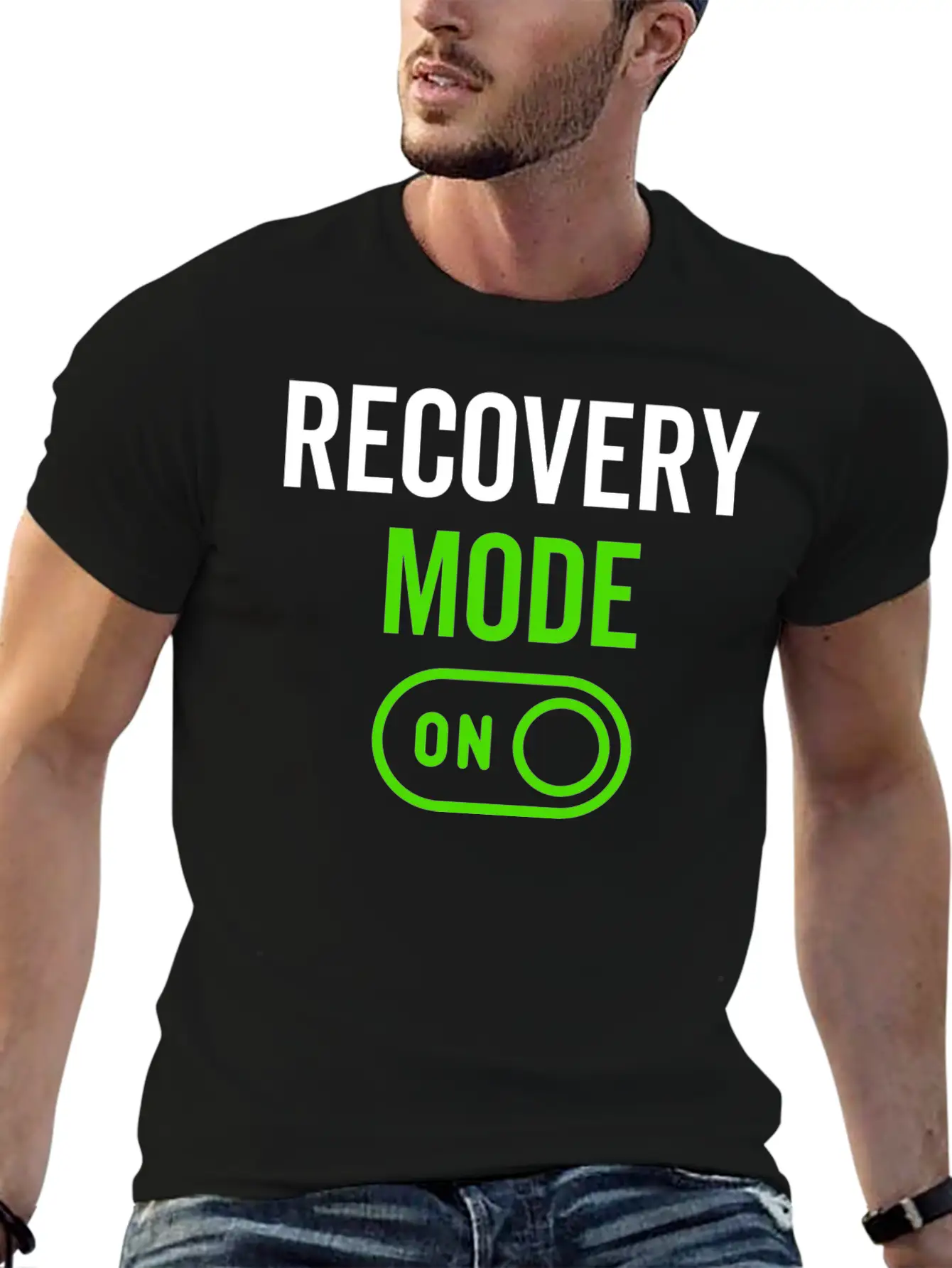Recovery Mode On Relaxed Everyday Tee – Lightweight And Durable Cotton