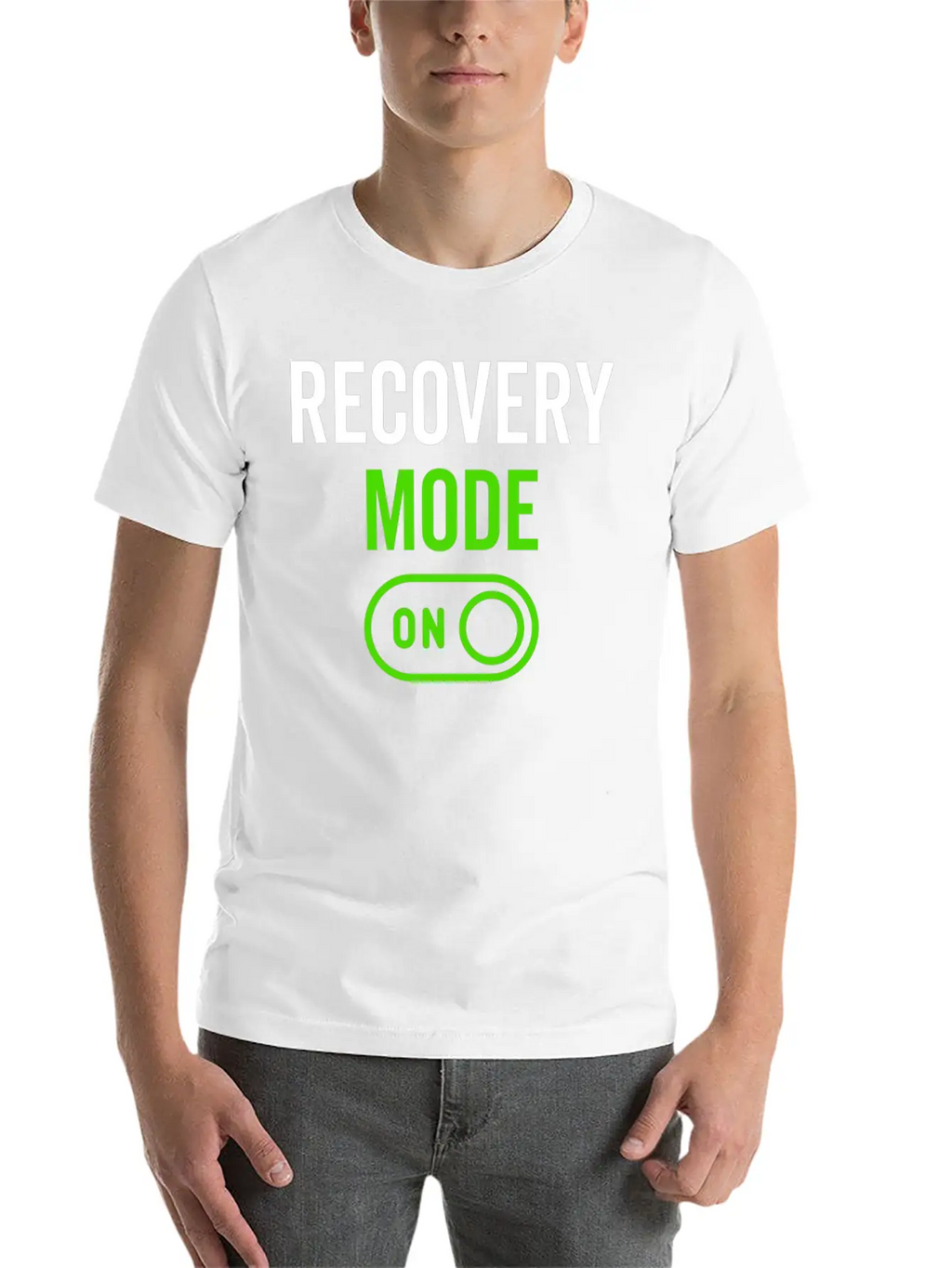 Recovery Mode On Relaxed Everyday Tee – Lightweight And Durable Cotton