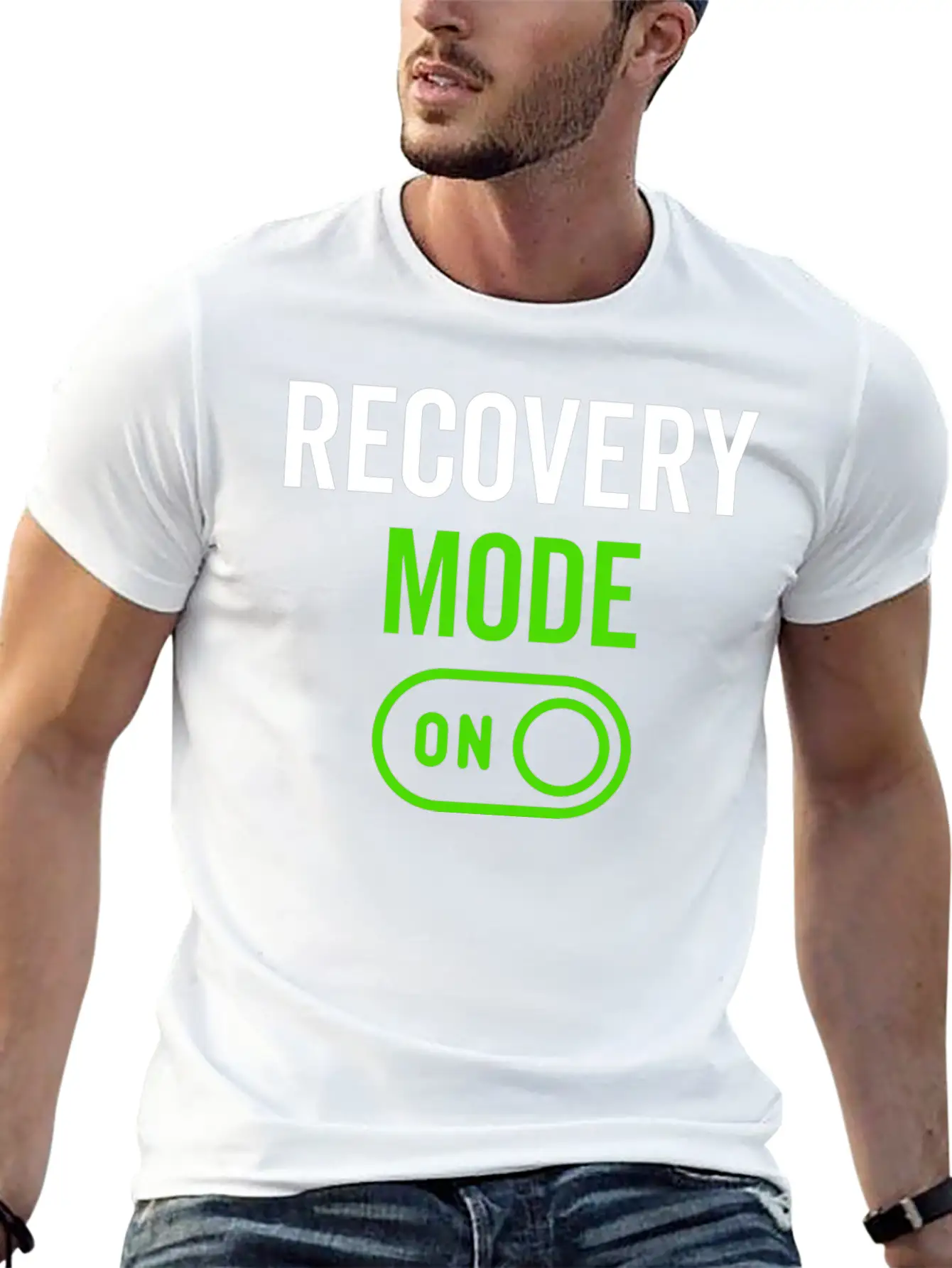 Recovery Mode On Relaxed Everyday Tee – Lightweight And Durable Cotton