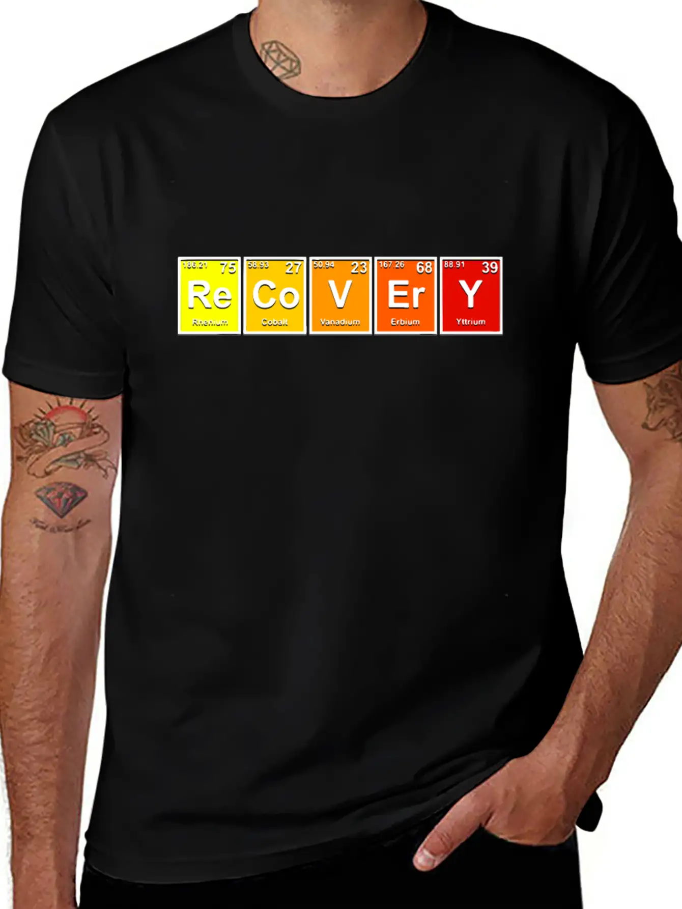 Recovery Periodic Unisex Casual T-Shirt – Clean Design For Daily Comfort