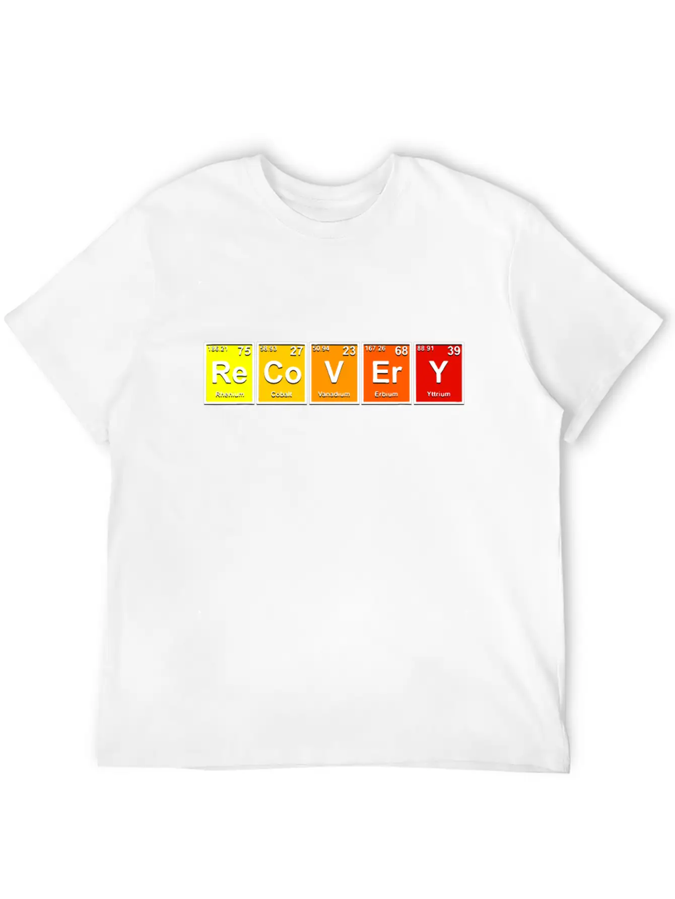 Recovery Periodic Unisex Casual T-Shirt – Clean Design For Daily Comfort
