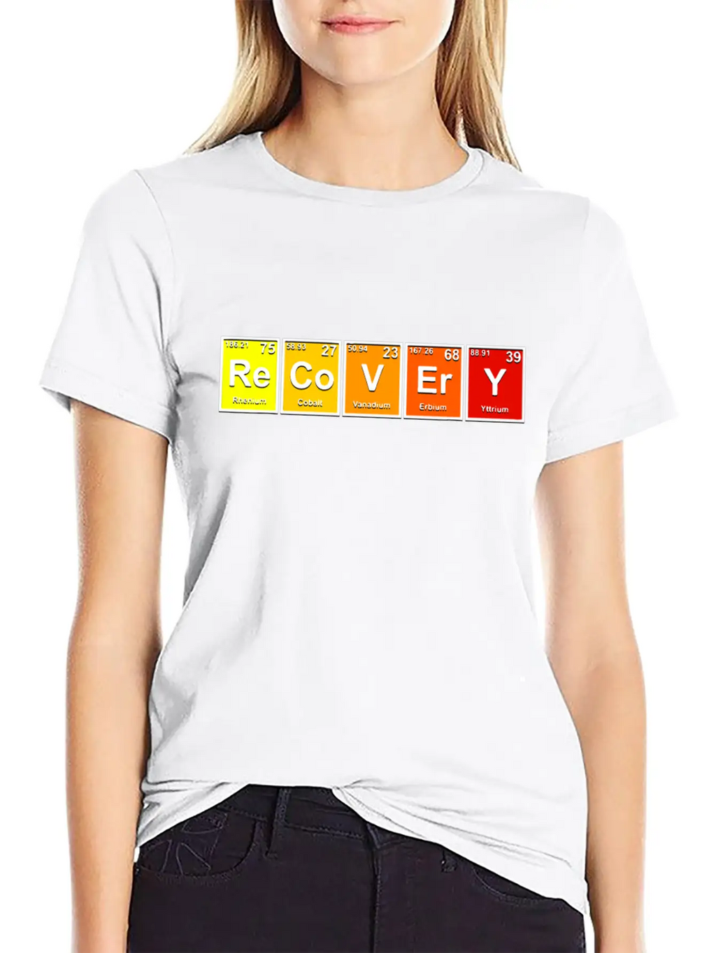 Recovery Periodic Unisex Casual T-Shirt – Clean Design For Daily Comfort