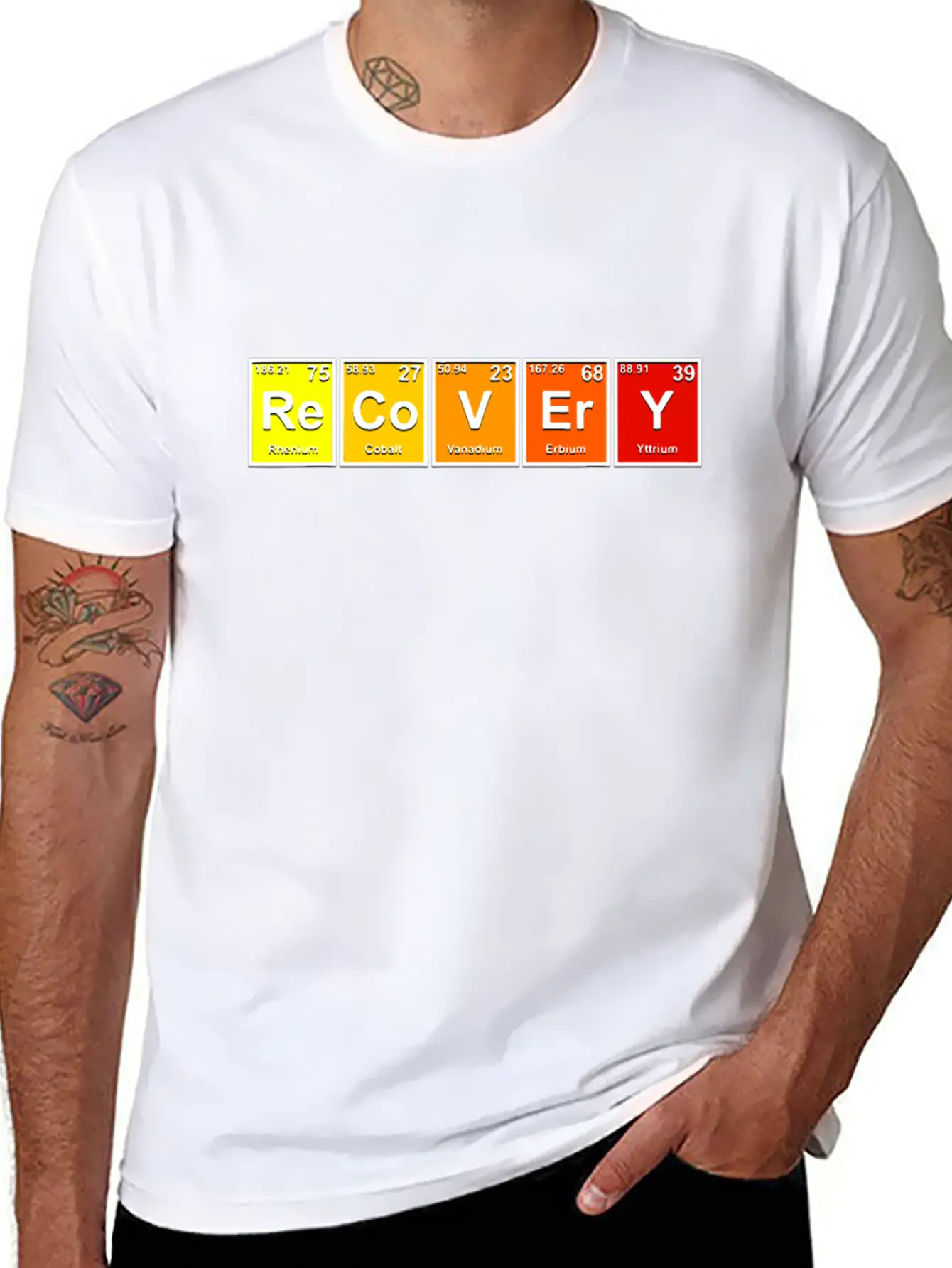 Recovery Periodic Unisex Casual T-Shirt – Clean Design For Daily Comfort