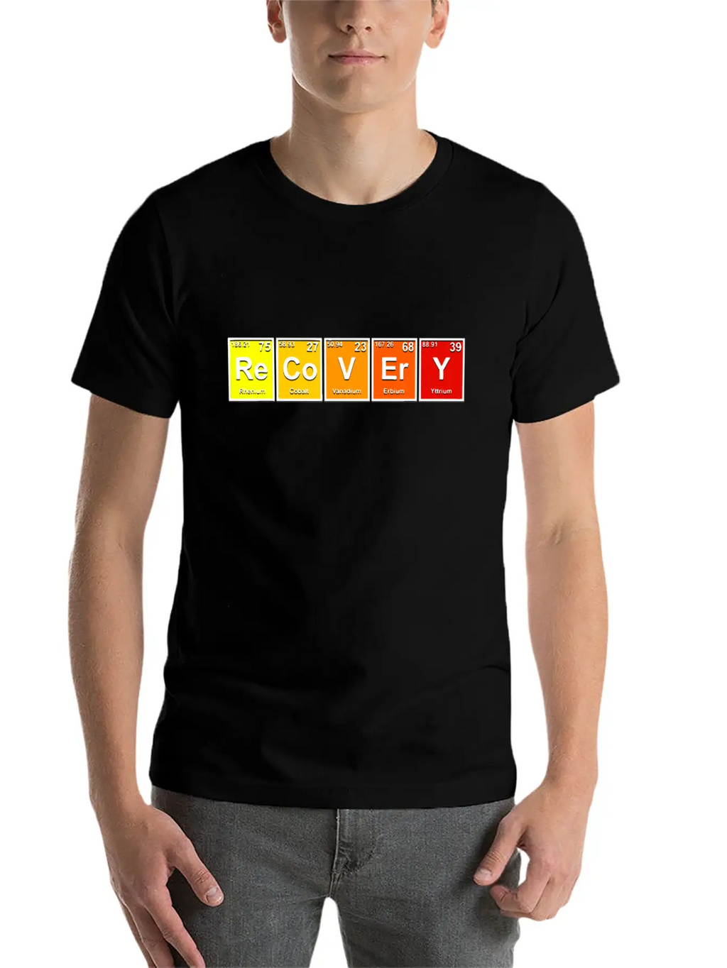 Recovery Periodic Unisex Casual T-Shirt – Clean Design For Daily Comfort
