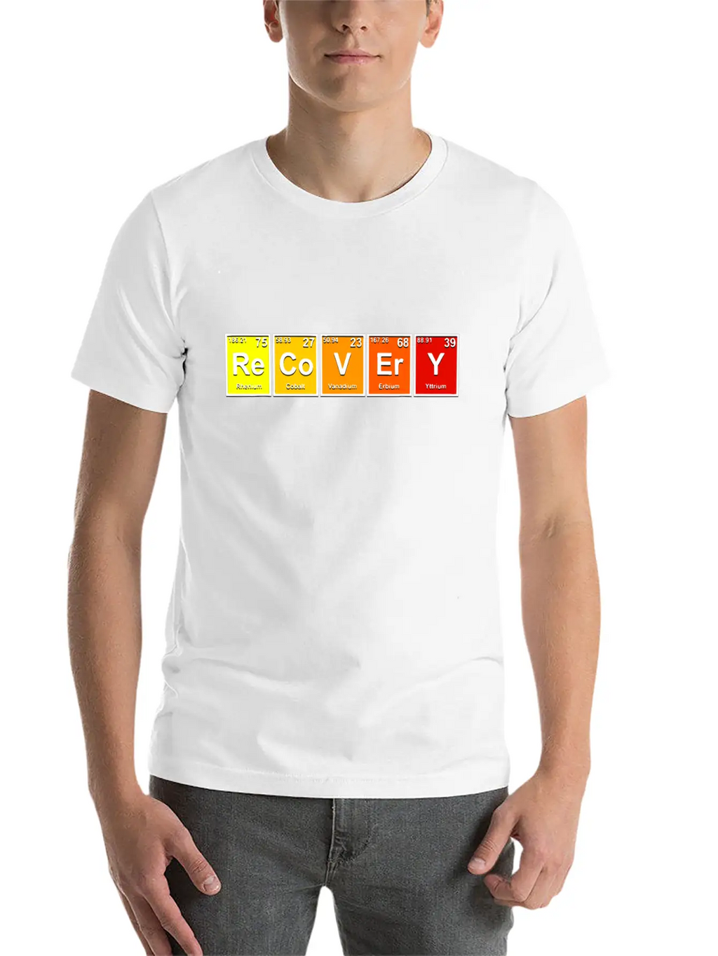 Recovery Periodic Unisex Casual T-Shirt – Clean Design For Daily Comfort